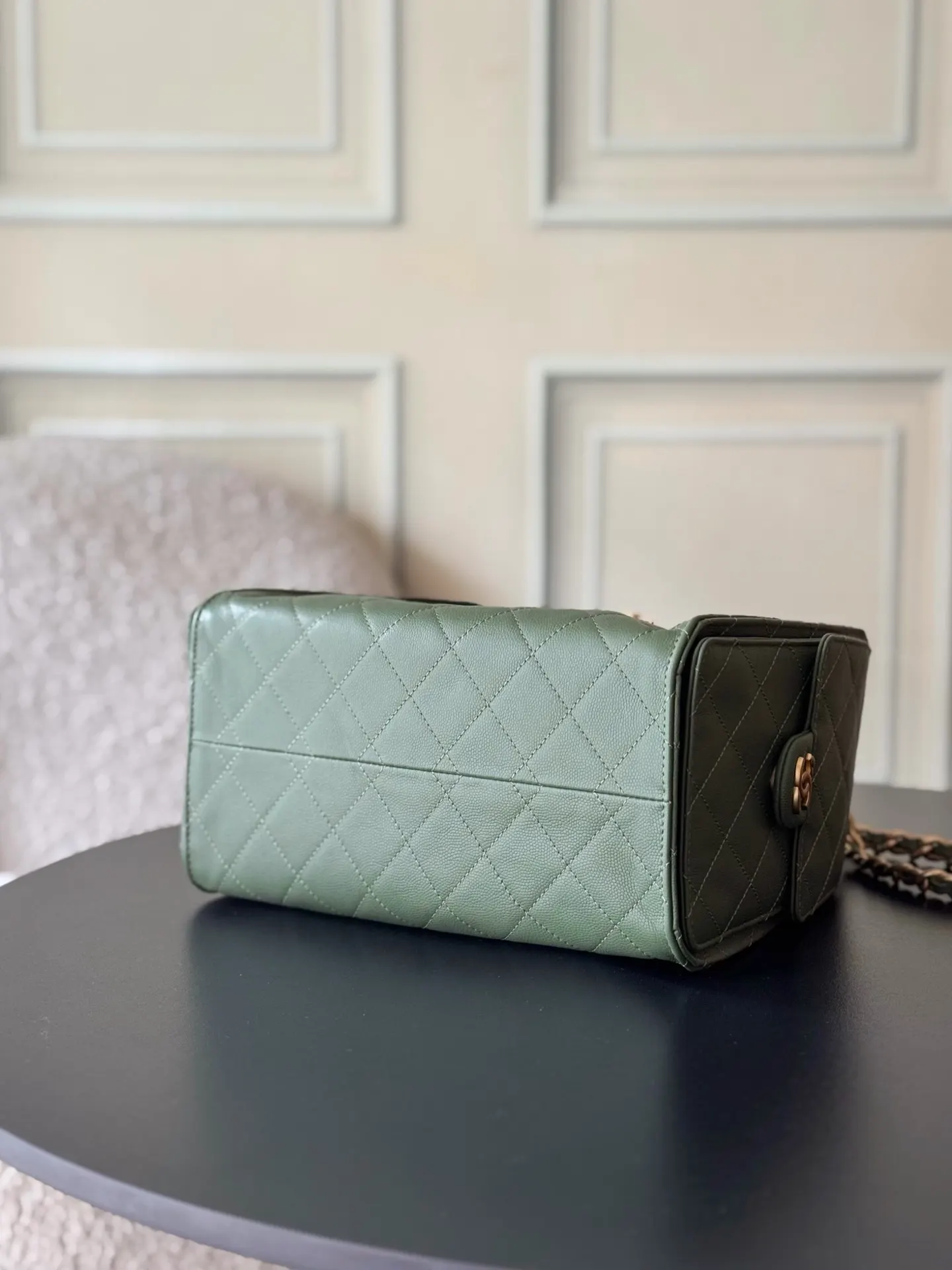 Chanel Hobo Shoulder Bag Vintage Leather