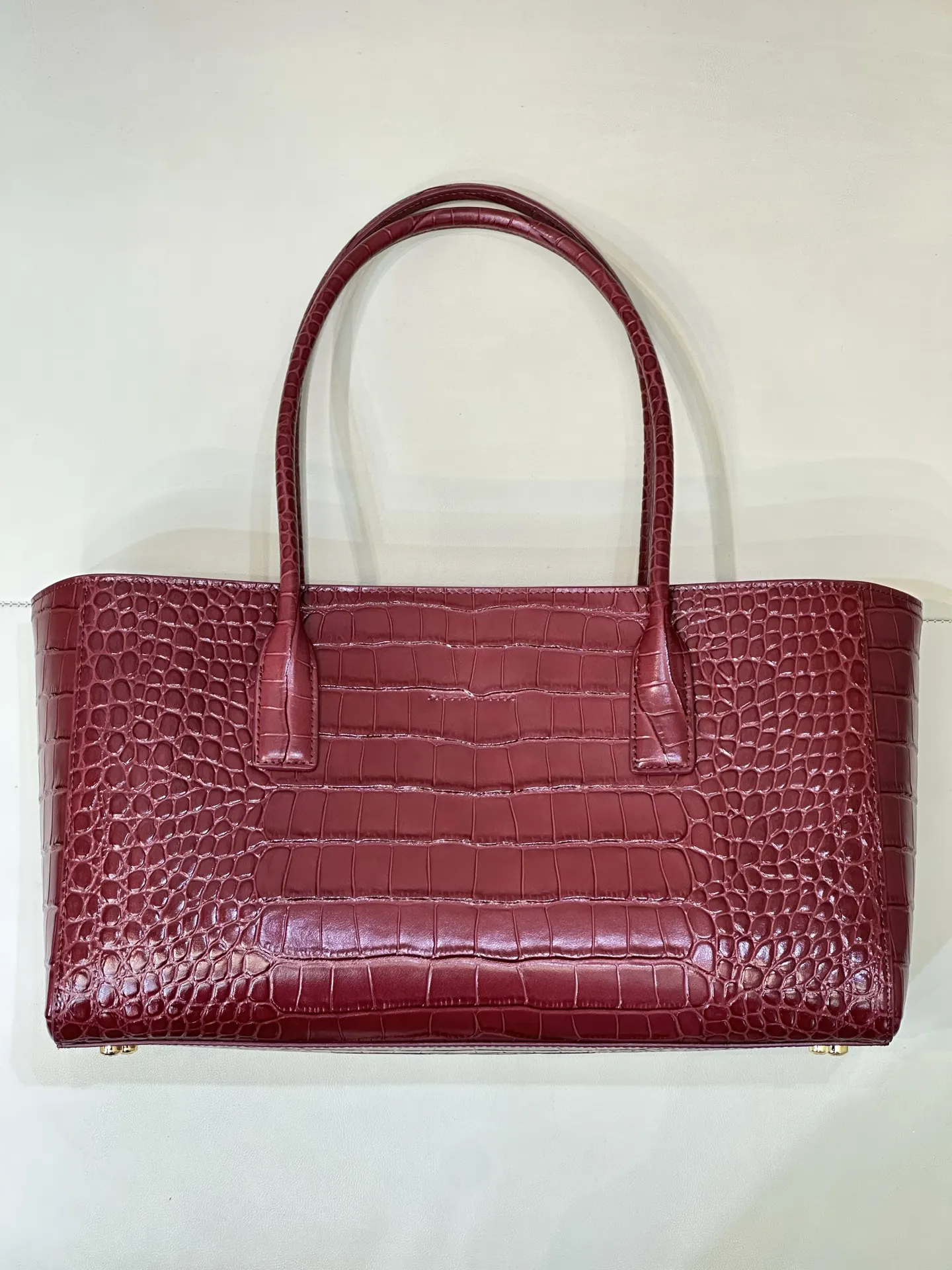 Red Top Handle Bag Commuter