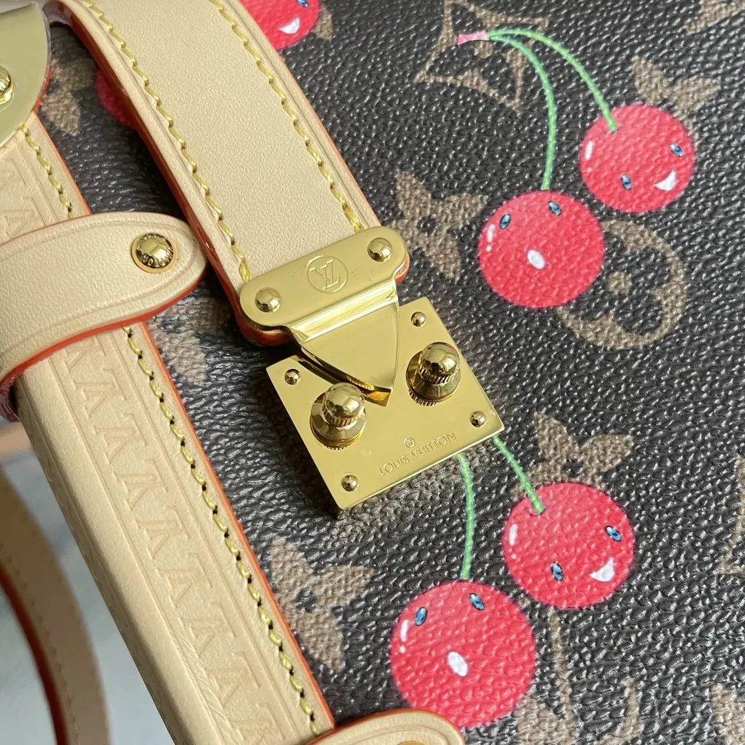 Louis Vuitton Monogram Suitcase Travel Lightweight Leather