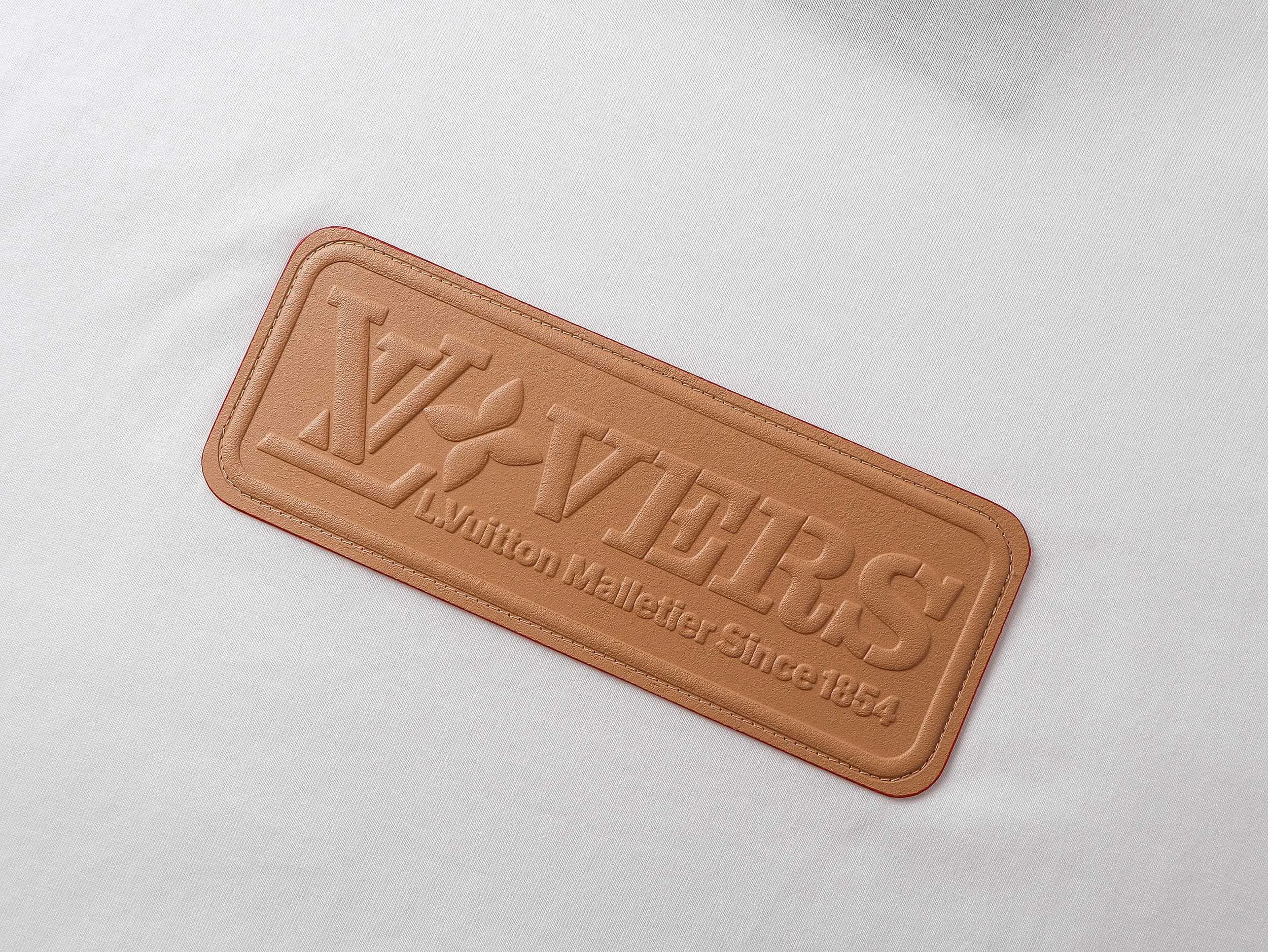 Louis Vuitton 白色 Logo 純棉 短袖T恤