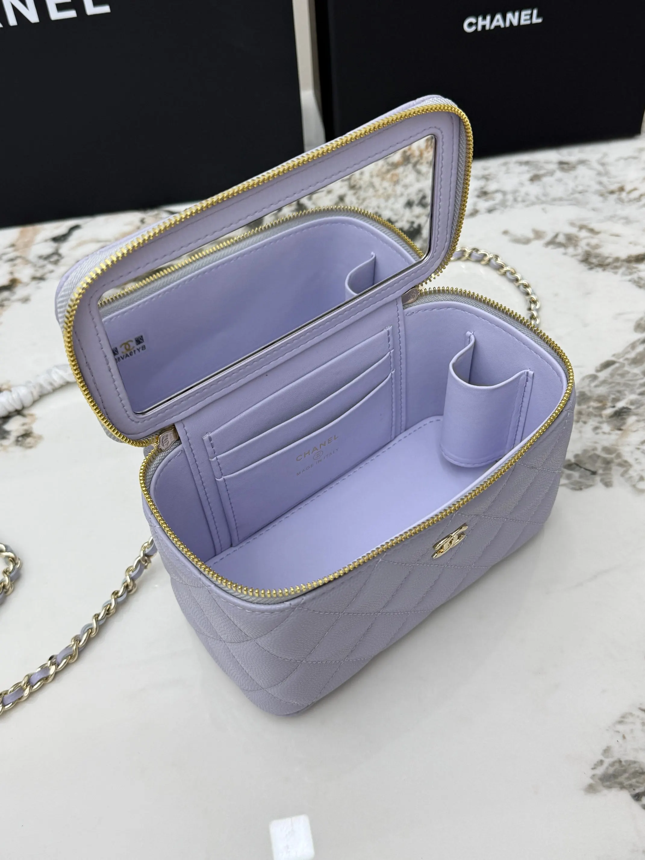 CHANEL 金色 牛皮 鏈條包 精致鏈條款