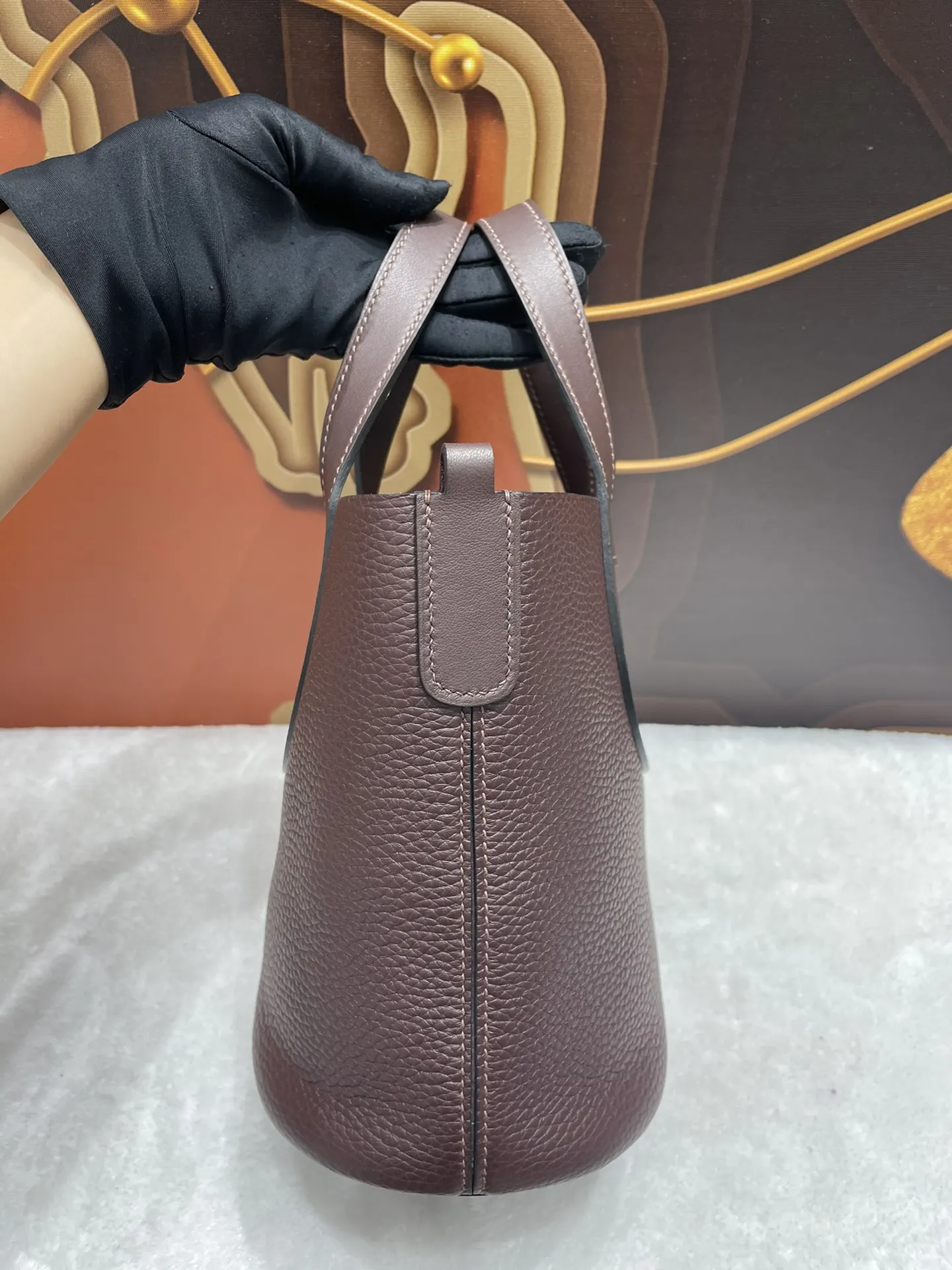 Hermès 迷你 紅色 手提包