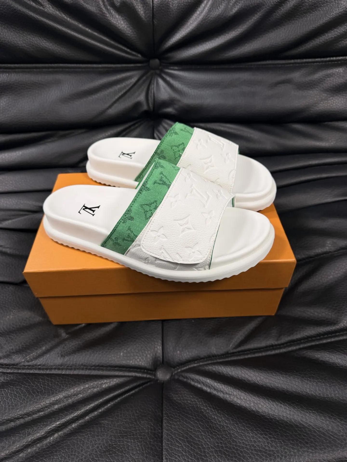 LV Platform Slippers Casual Versatile | ORBUYBAG High-End Fashion Boutique