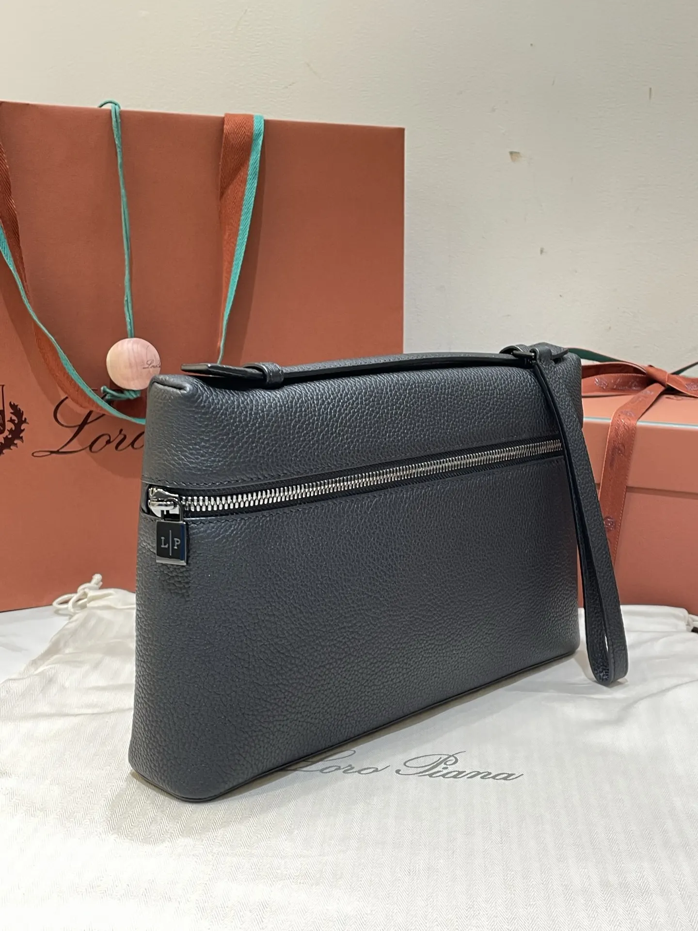 Black Clutch Bag Leather