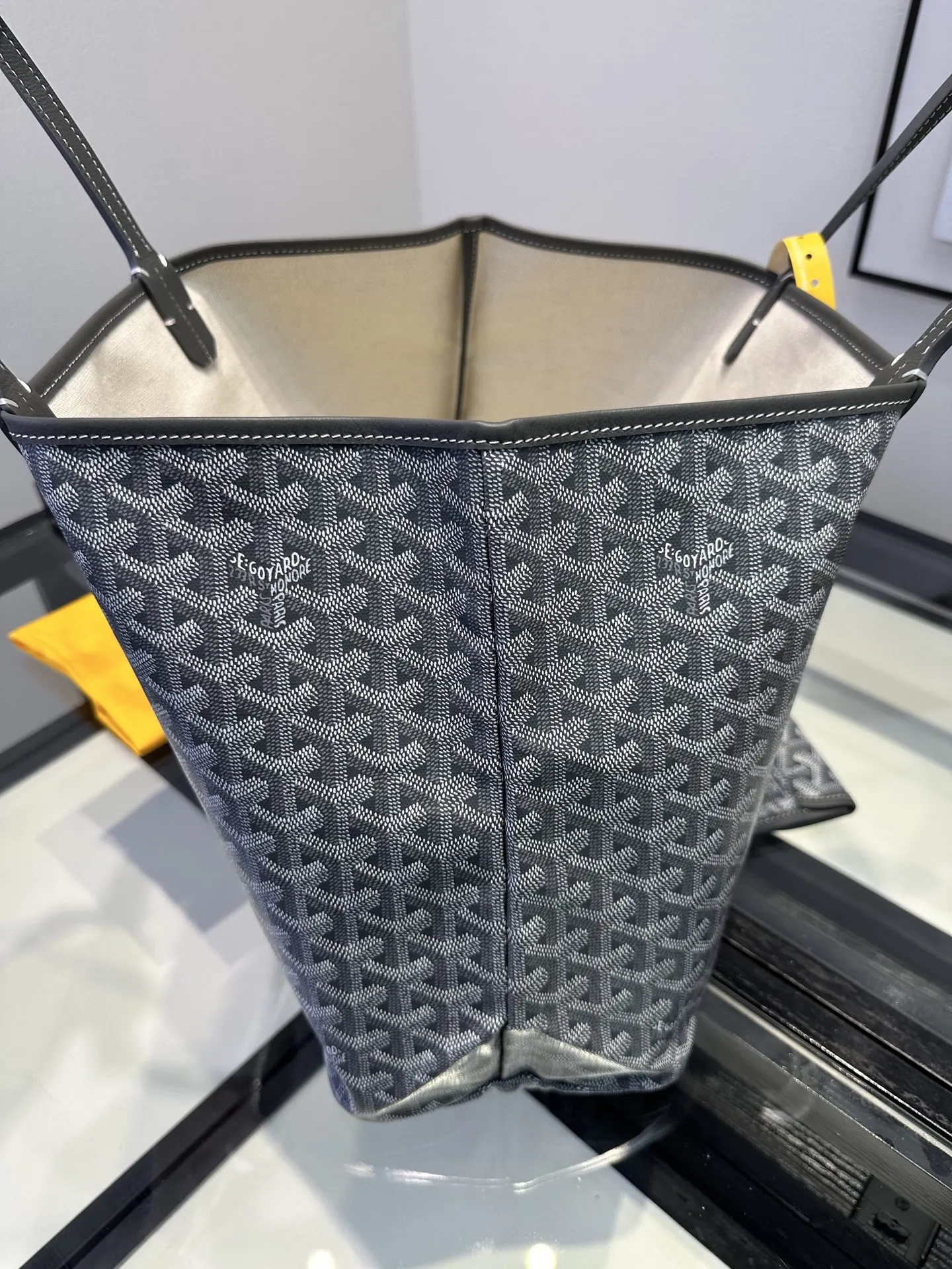 Goyard 灰色 戈雅 托特包购物袋 灰色 中号尺寸 大小 大容量托特款