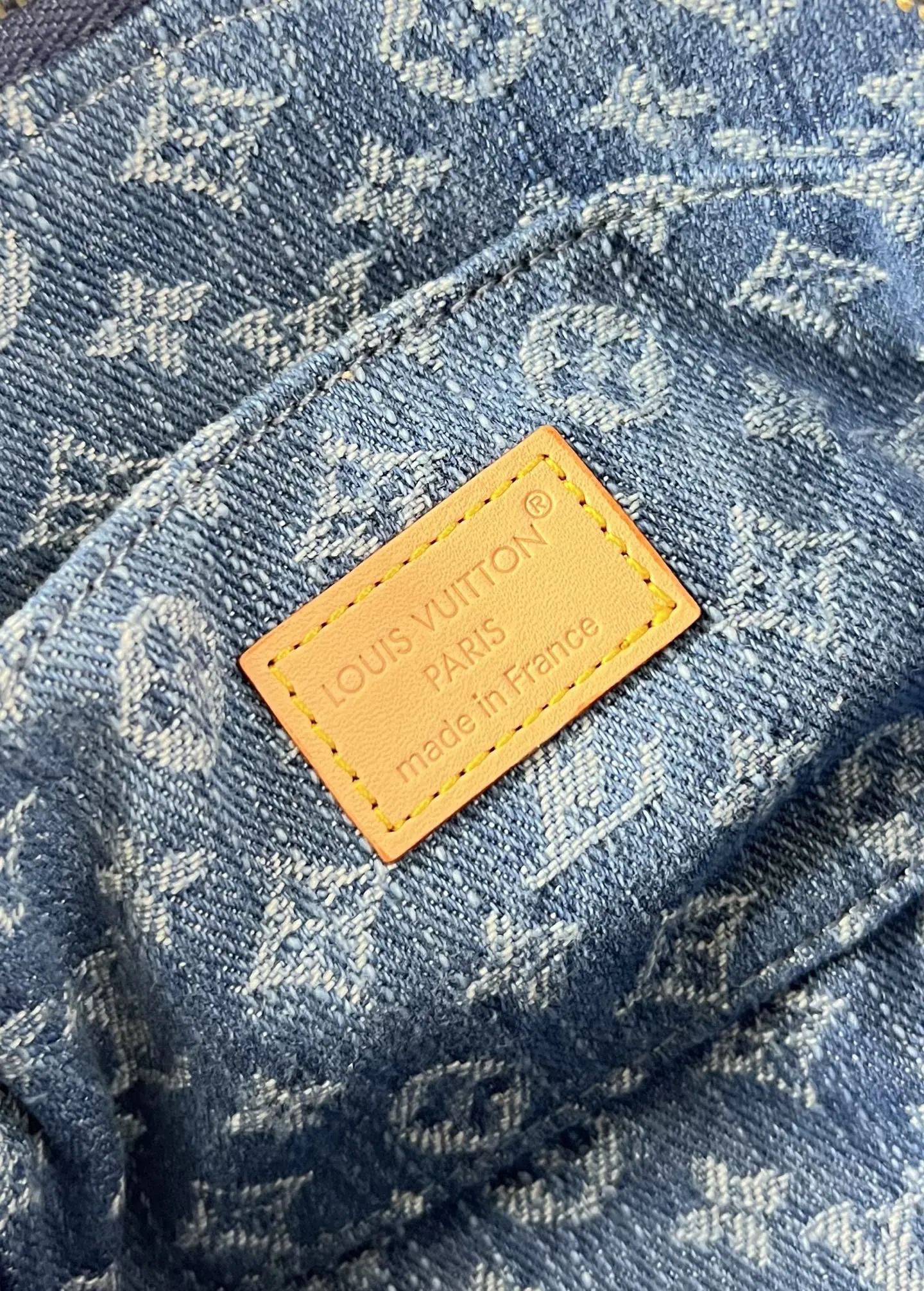 LV 丹宁 Mo化妆包 便携收纳款