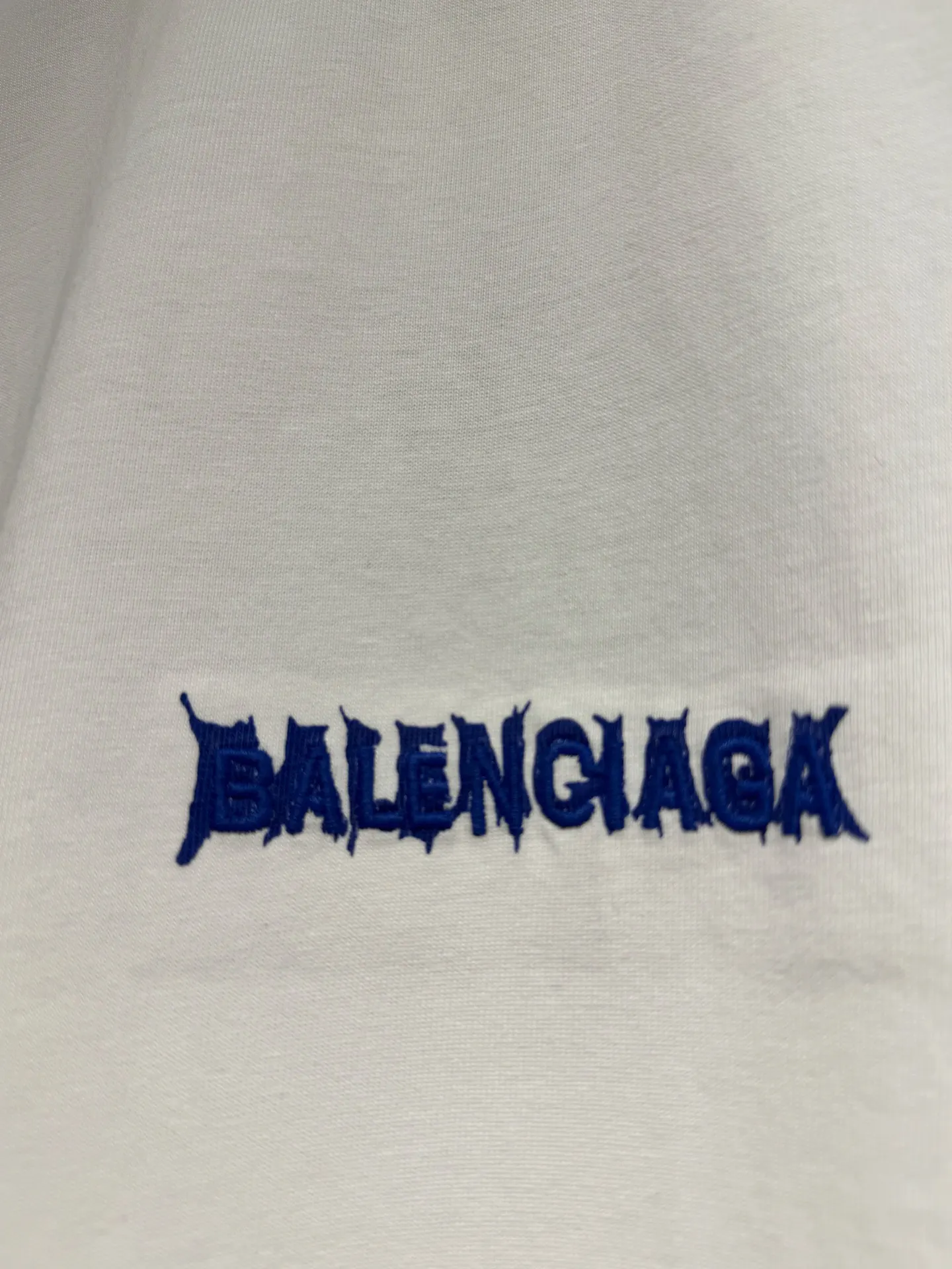 Balenciaga 26SS 粉色 Logo 字母 短袖T恤