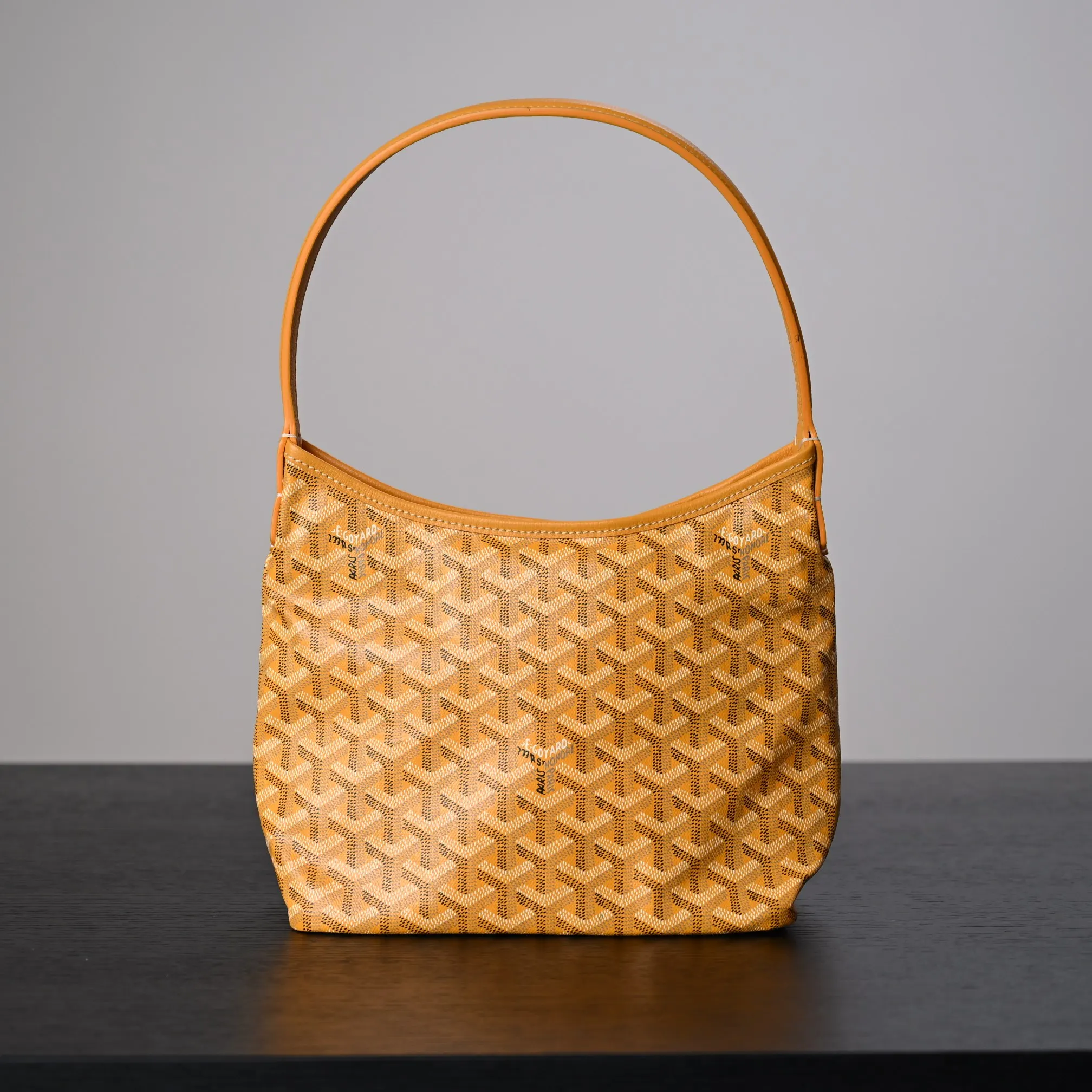 Yellow Tote Bag Leather