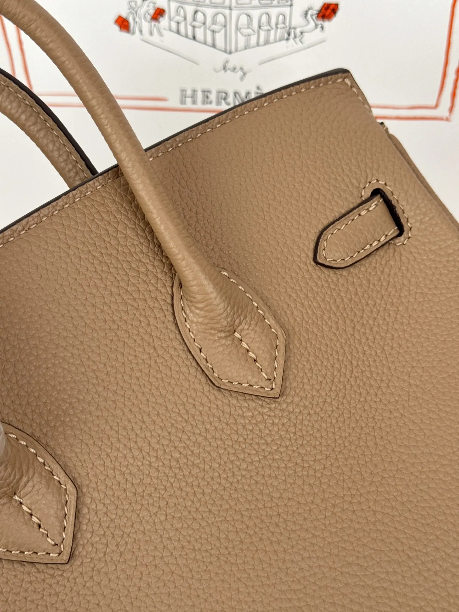 Top Handle Bag Commuter Leather