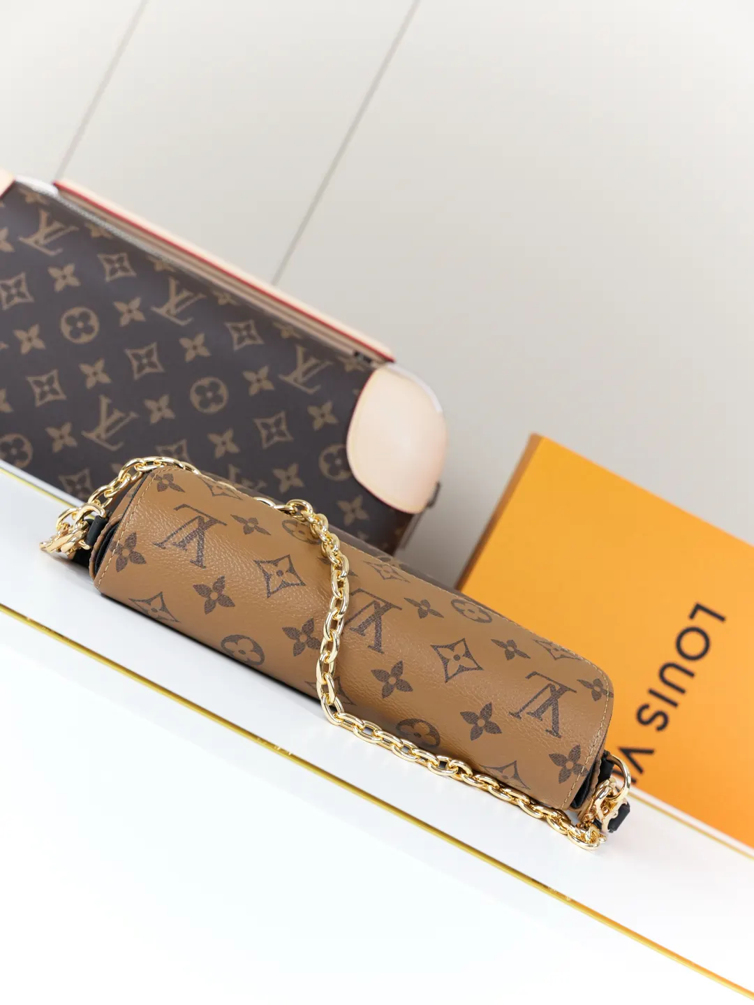LV 牛皮 鏈條包 精致鏈條款