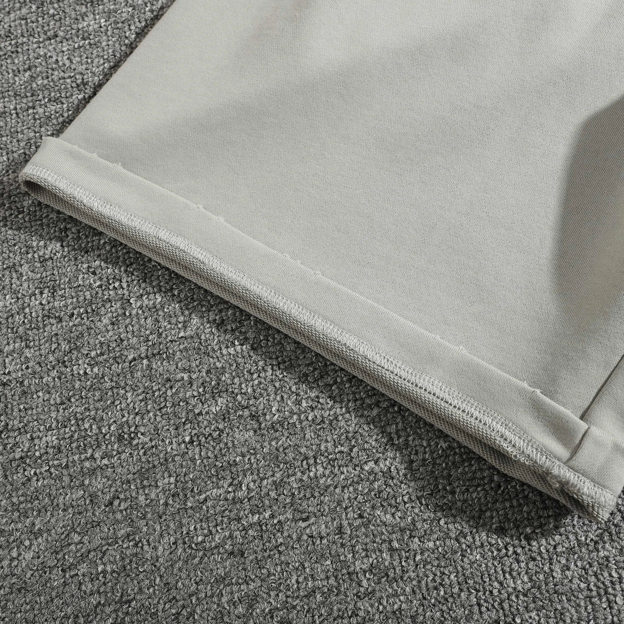 Balenciaga Gray Logo Short Sleeve T-Shirt Street Casual