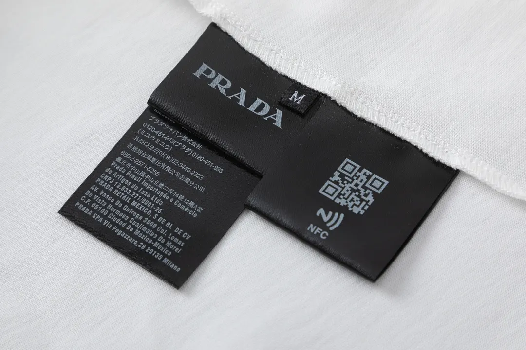 PRADA 2024SS Logo 字母 短袖T恤 休闲百搭款