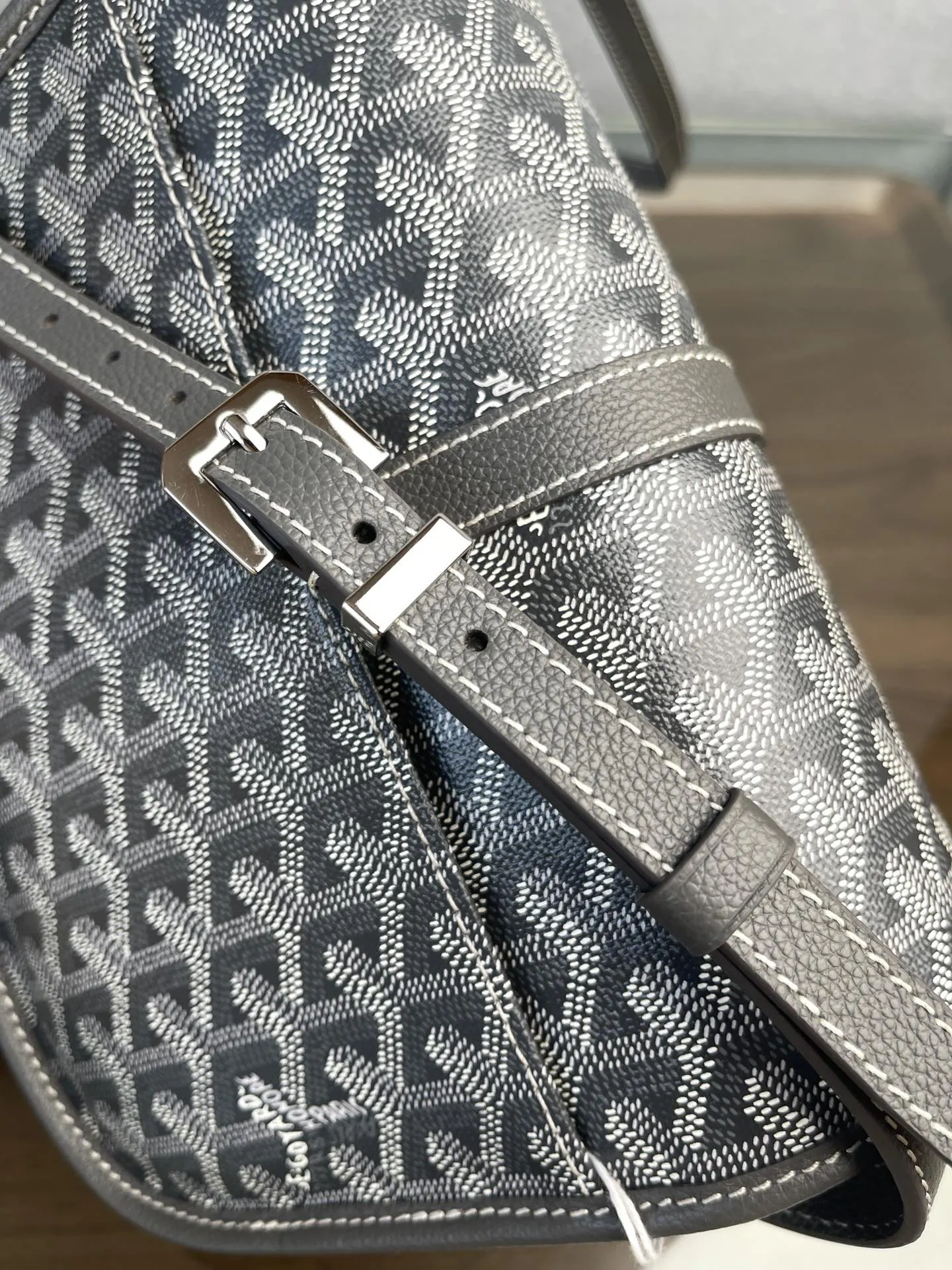 Gray Crossbody Bag Lightweight