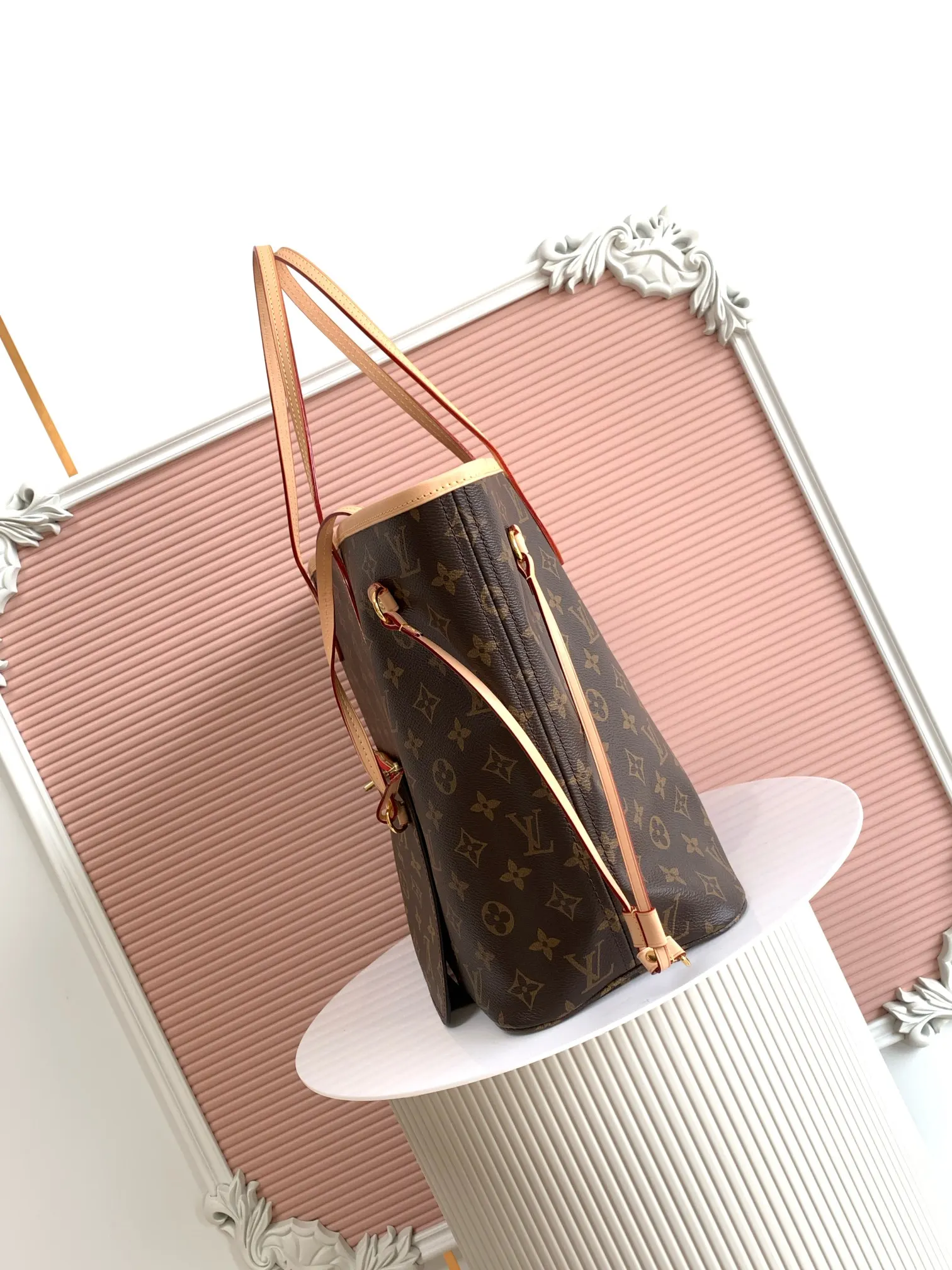 Neverfull 牛皮 托特包 大容量托特款