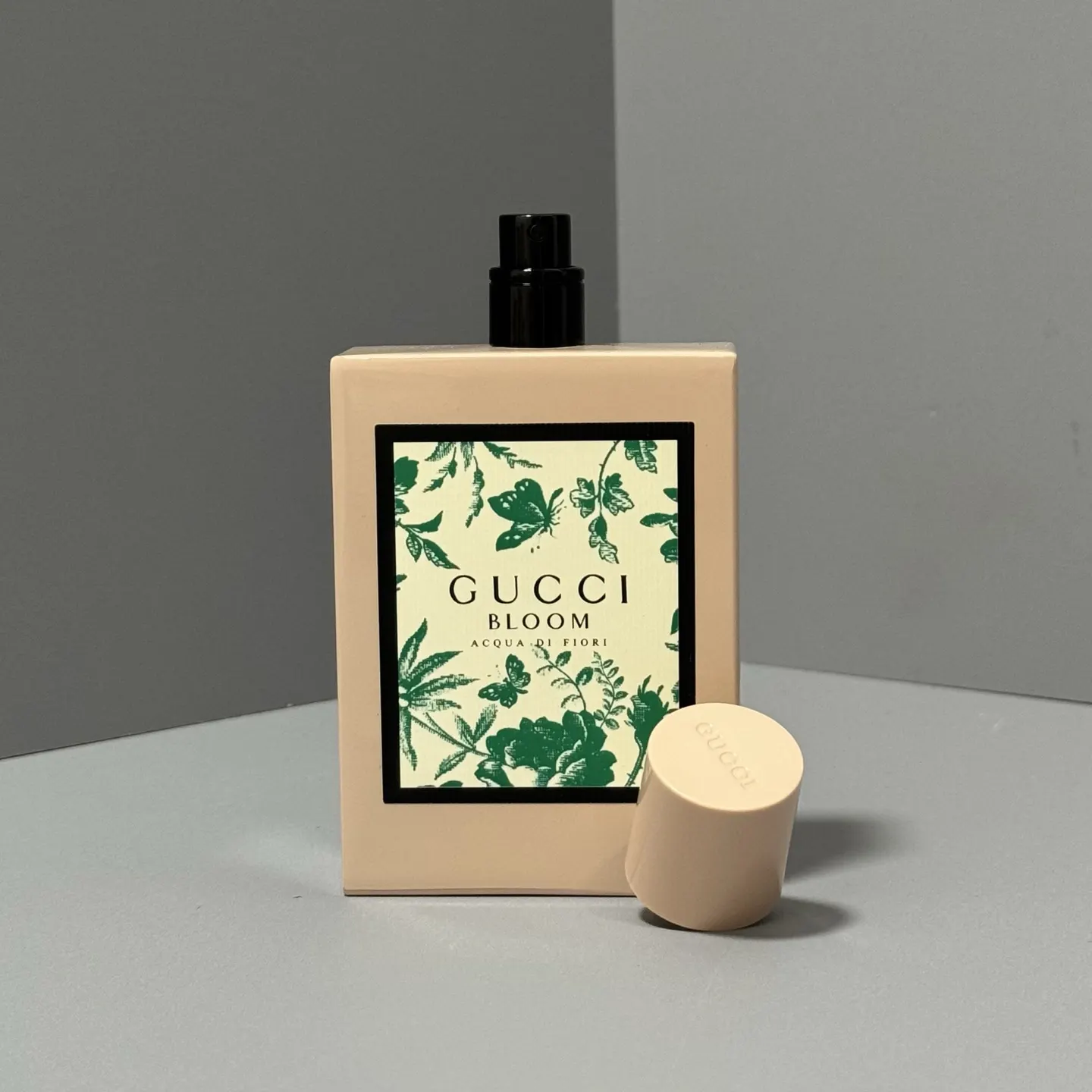 Gucci Bloom 花悦系列绿色花卉女士香水礼盒