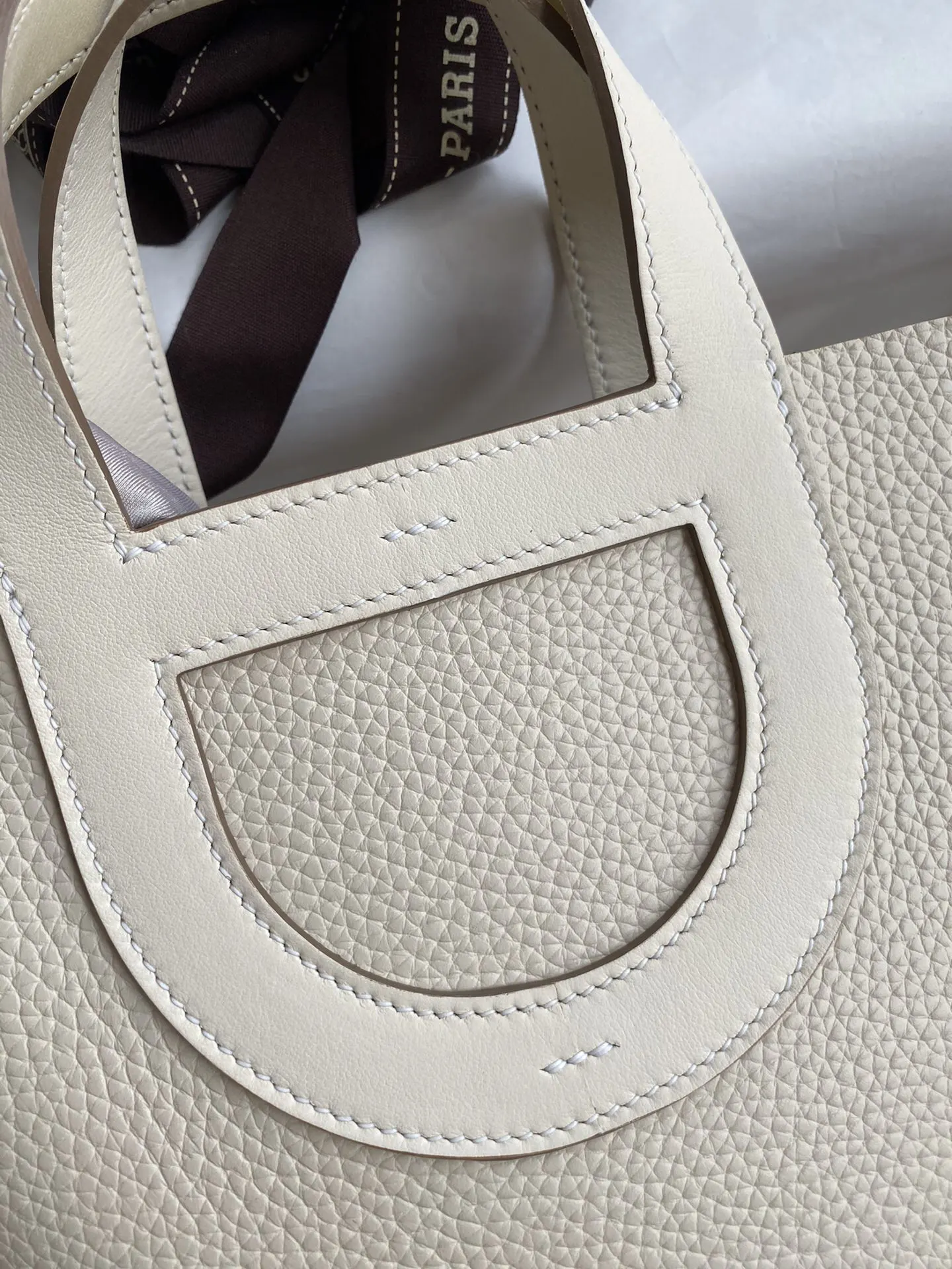 Hermès Picotin 奶昔白 Swift小牛皮 水桶包 18cm