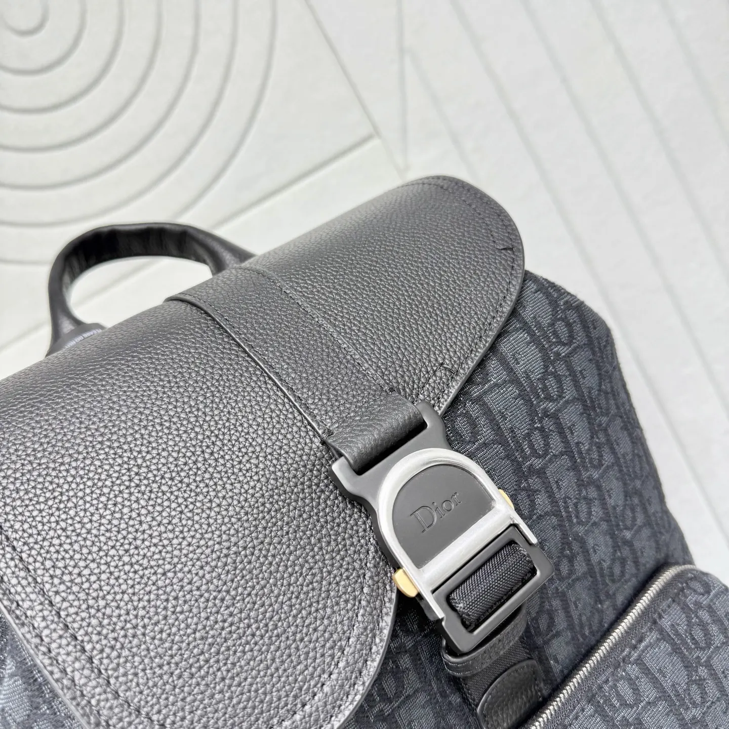 Dior Black Backpack Leather
