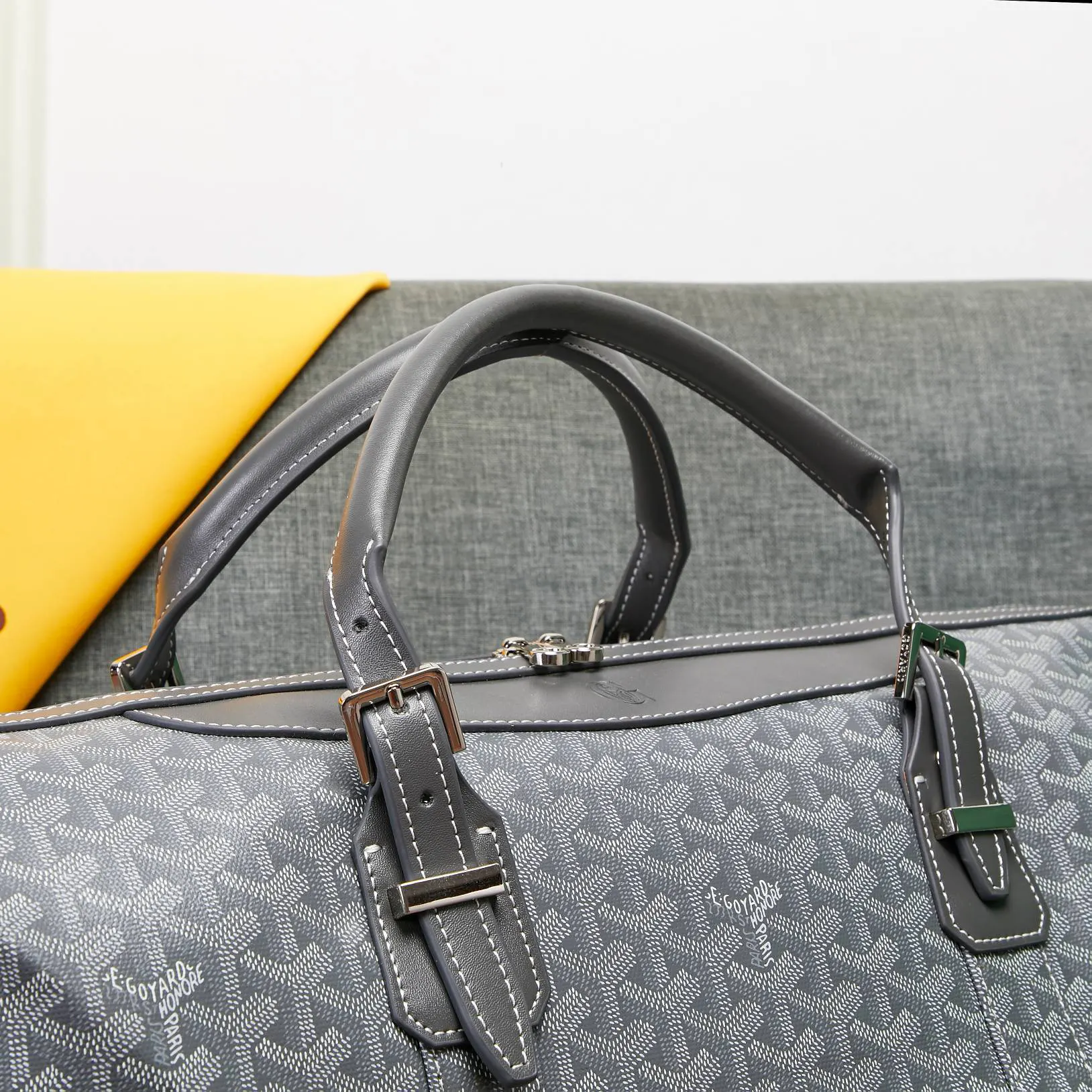Goyard 吴亦凡同款包男女同款口袋GY戈雅旅行包手提单肩短 大容量旅行款
