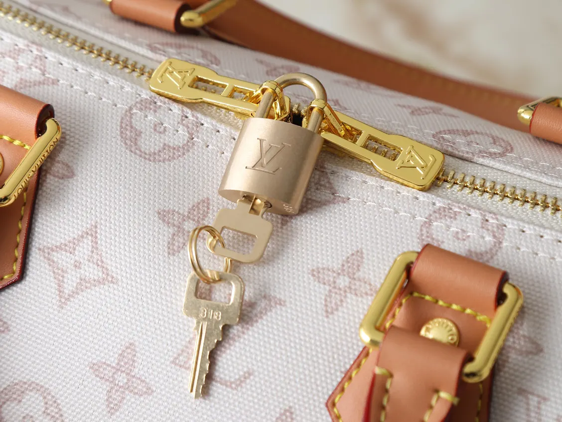 LV Speedy 牛皮 收納包 旅行收納款