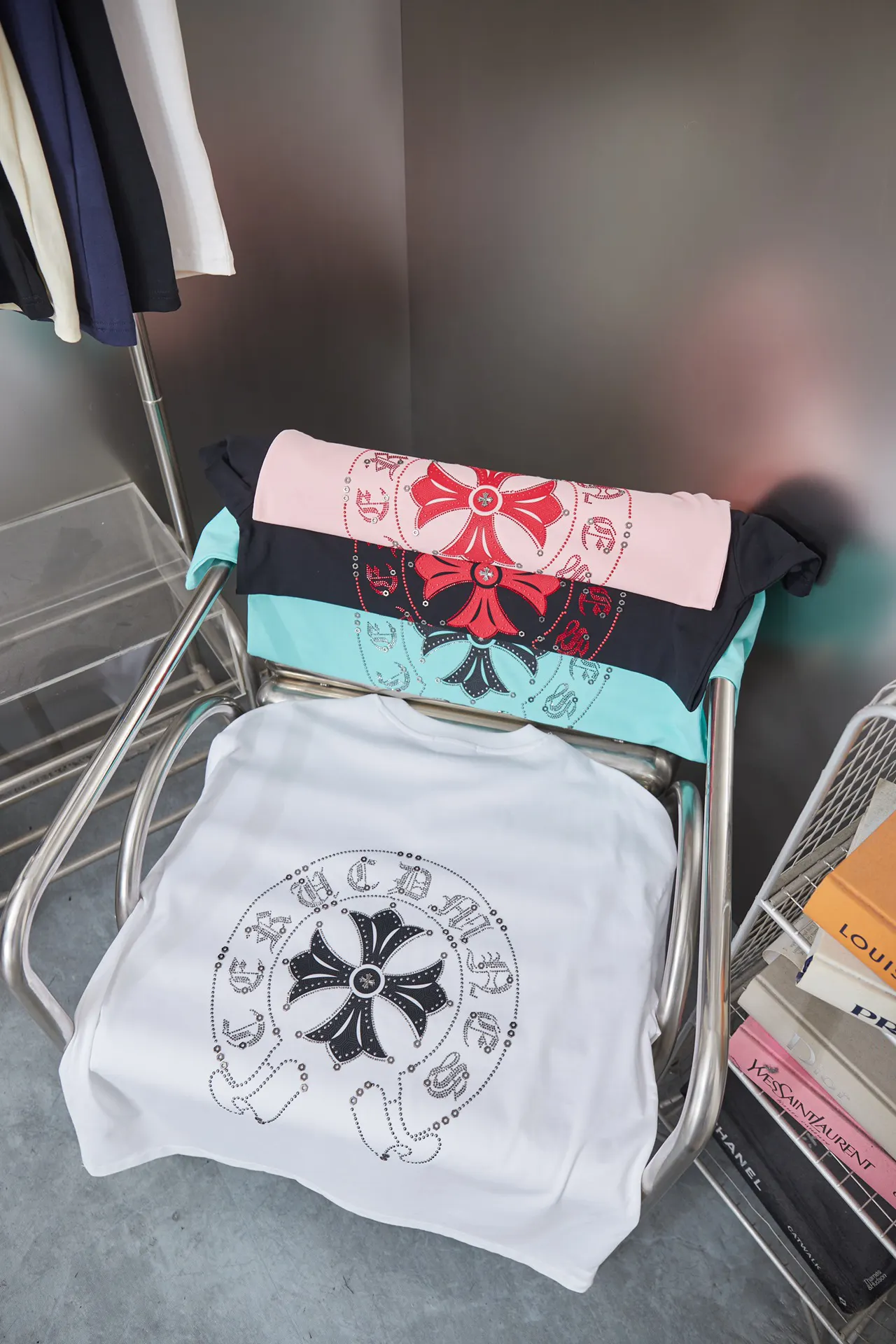 Chrome Hearts 26SS Logo 水洗 短袖T恤 日常百搭款