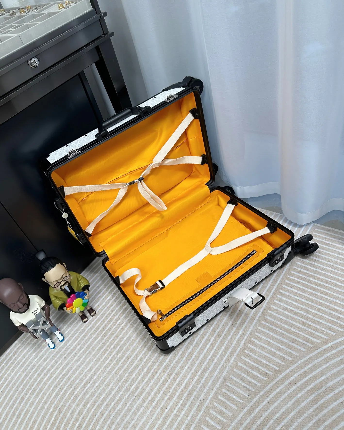 Goyard 戈雅 行李箱 拉杆箱 時尚新宠 復古形的 旅行拉杆款 輕便出行款