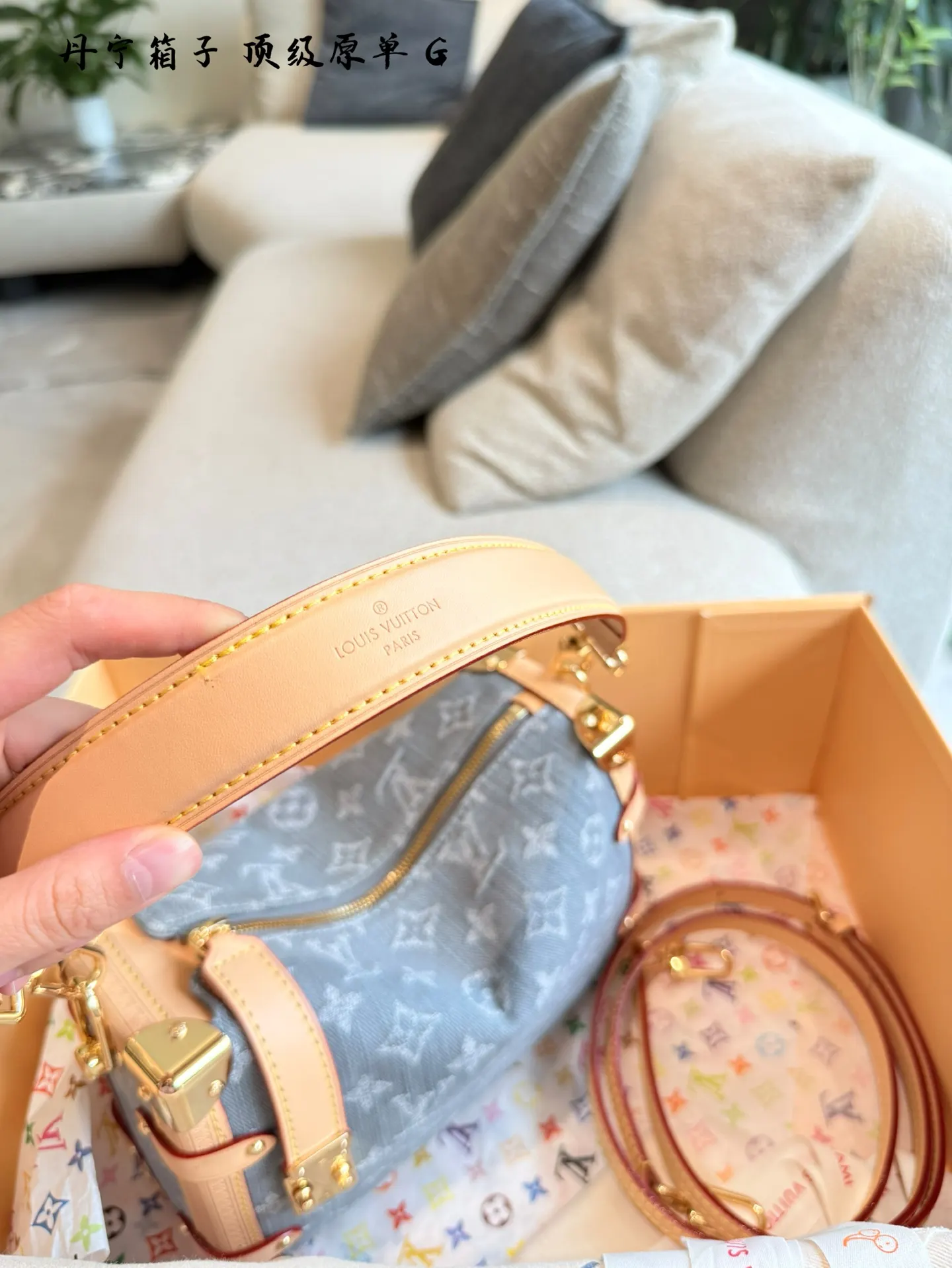 Gray Crossbody Bag Lightweight