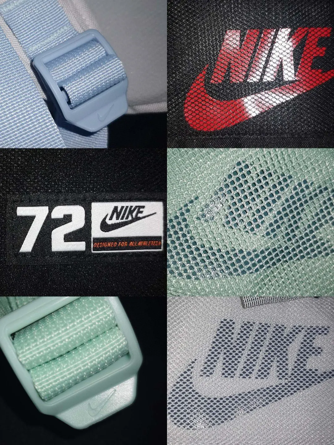 黑色 白色 高 Nike耐克冷色系双肩包单肩包学生书包 实用双肩款