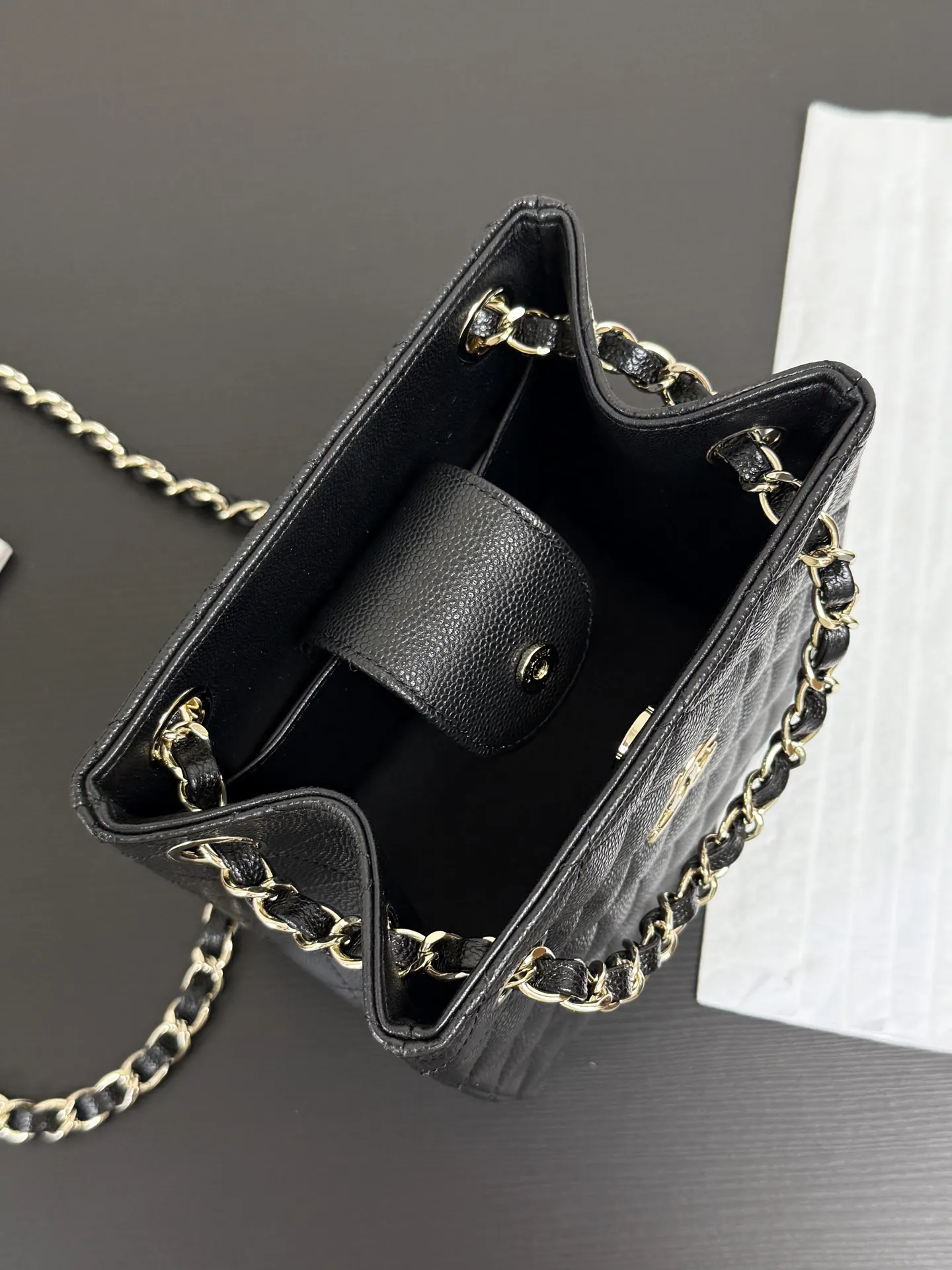 牛皮 批 mini tote 黑金荔 托特包 大容量托特款