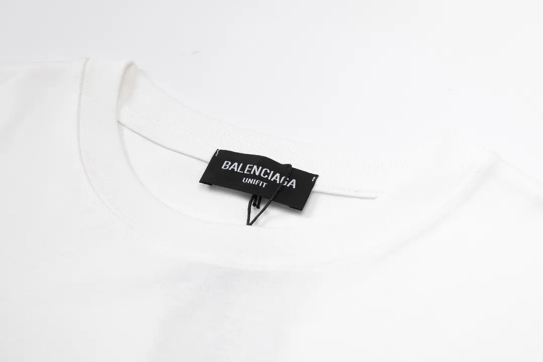 Balenciaga Black Short Sleeve T-Shirt Loose