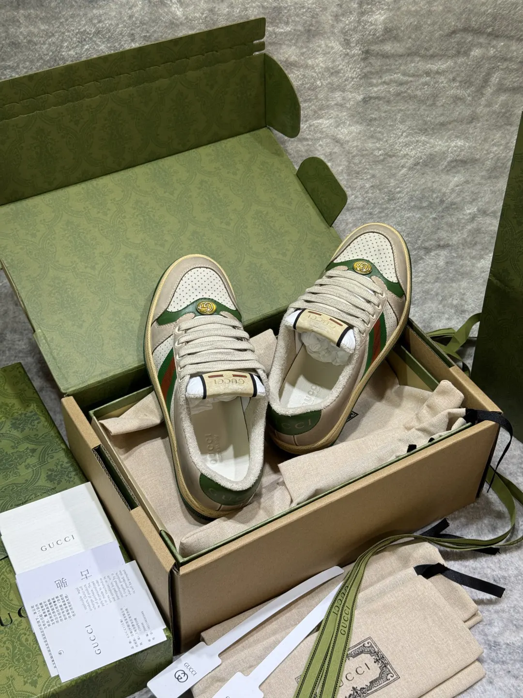 Gucci Logo休闲运动鞋