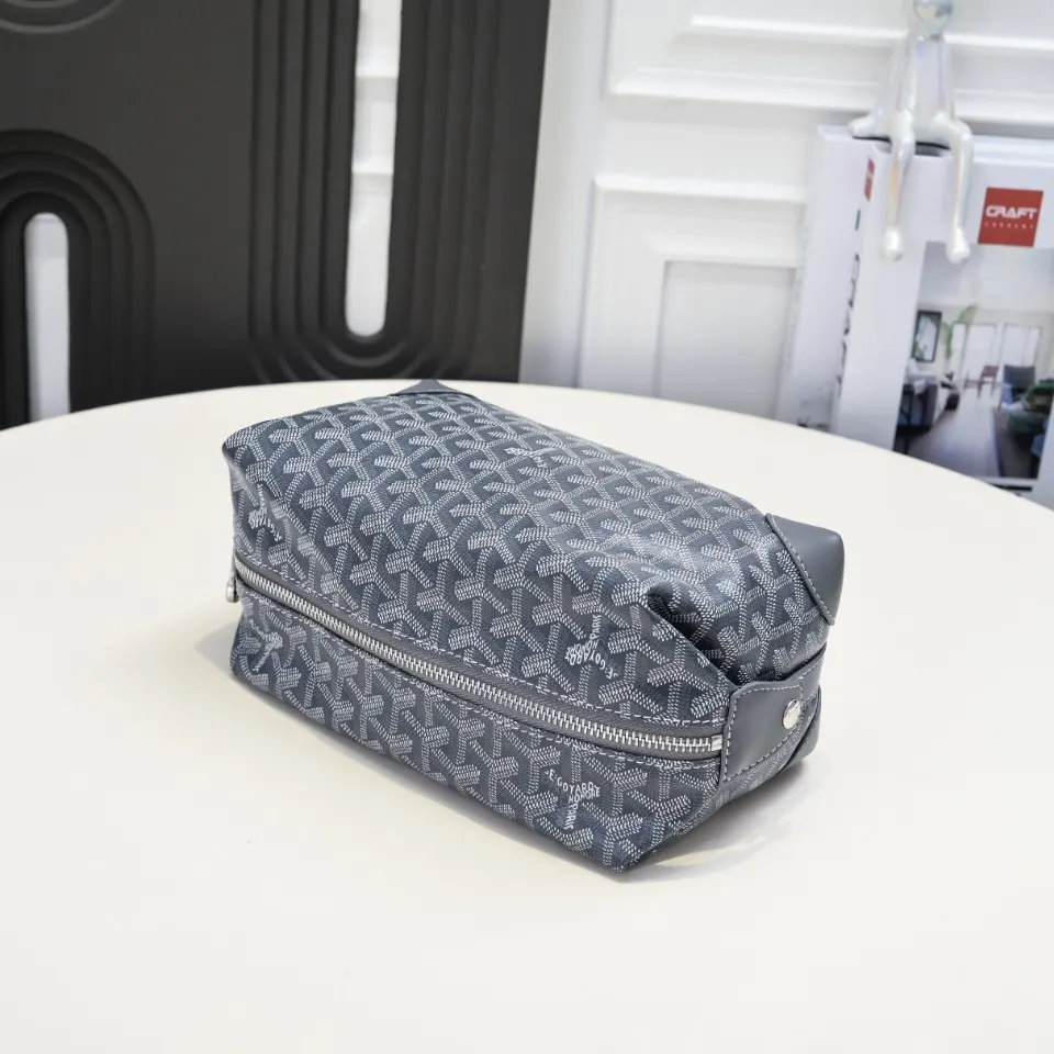 Gray Clutch Bag