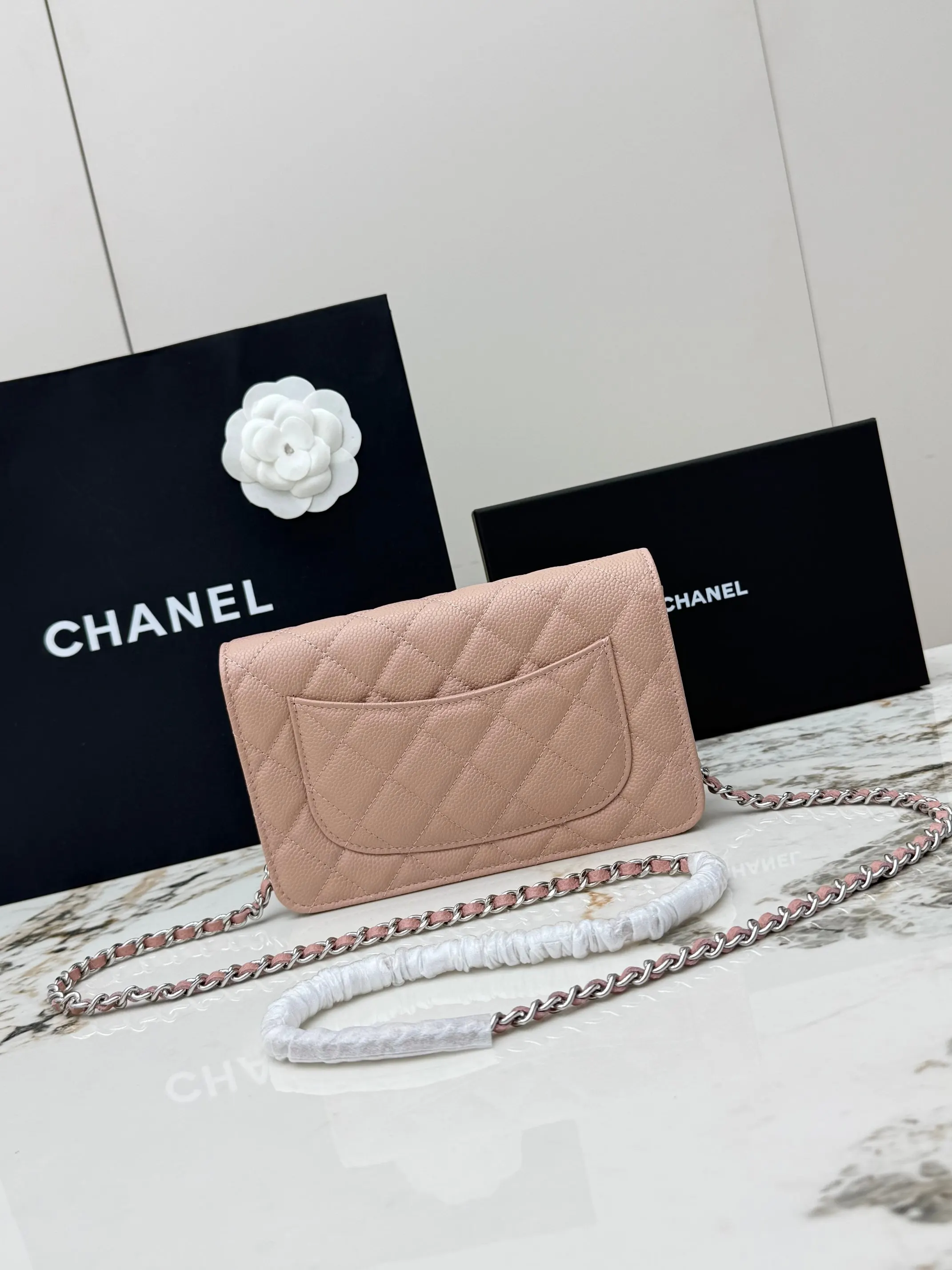Chanel Chain Bag Leather