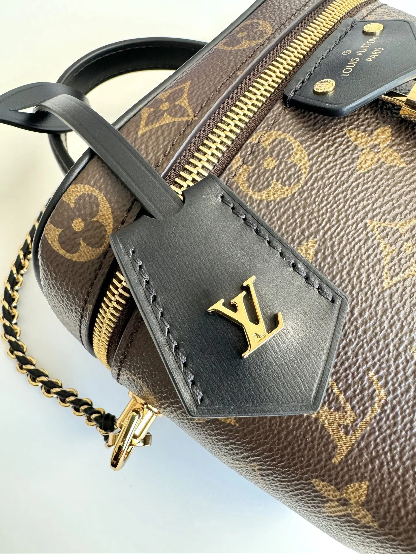 LV 帆布 鏈條包 精致鏈條款