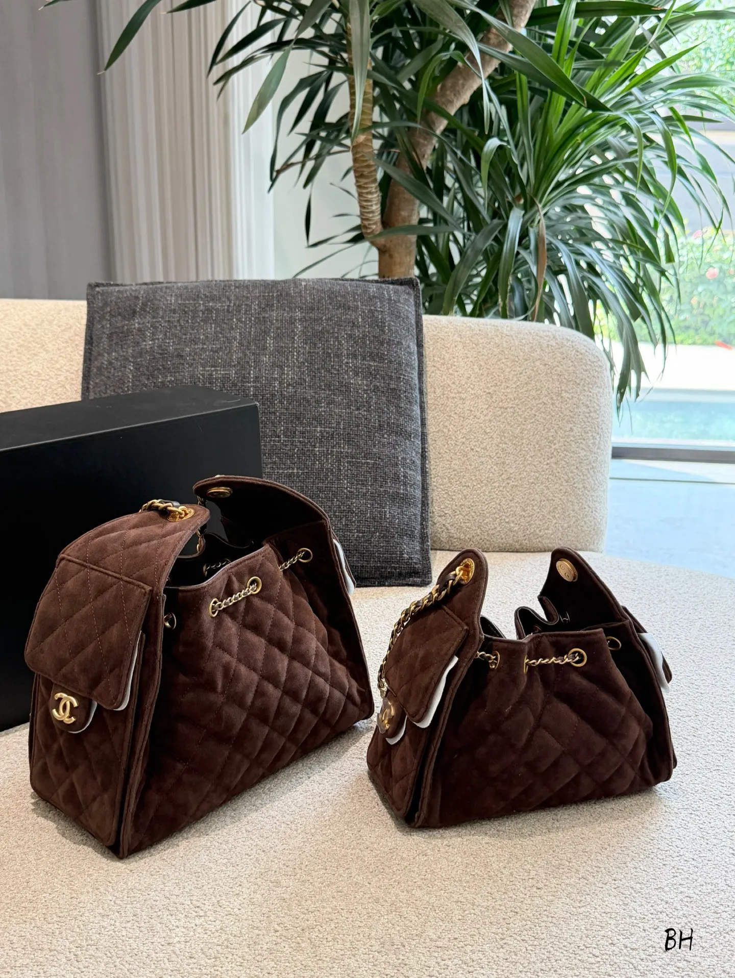 Chanel Brown Chain Bag