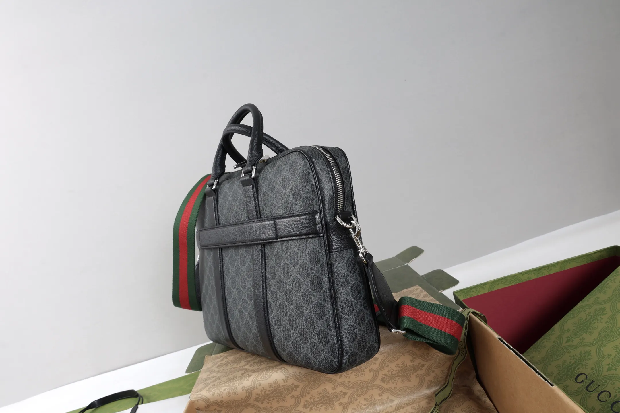 Black Chain Bag Leather