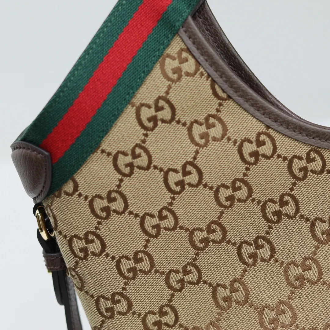 Gucci 棕色 托特包 手提单肩