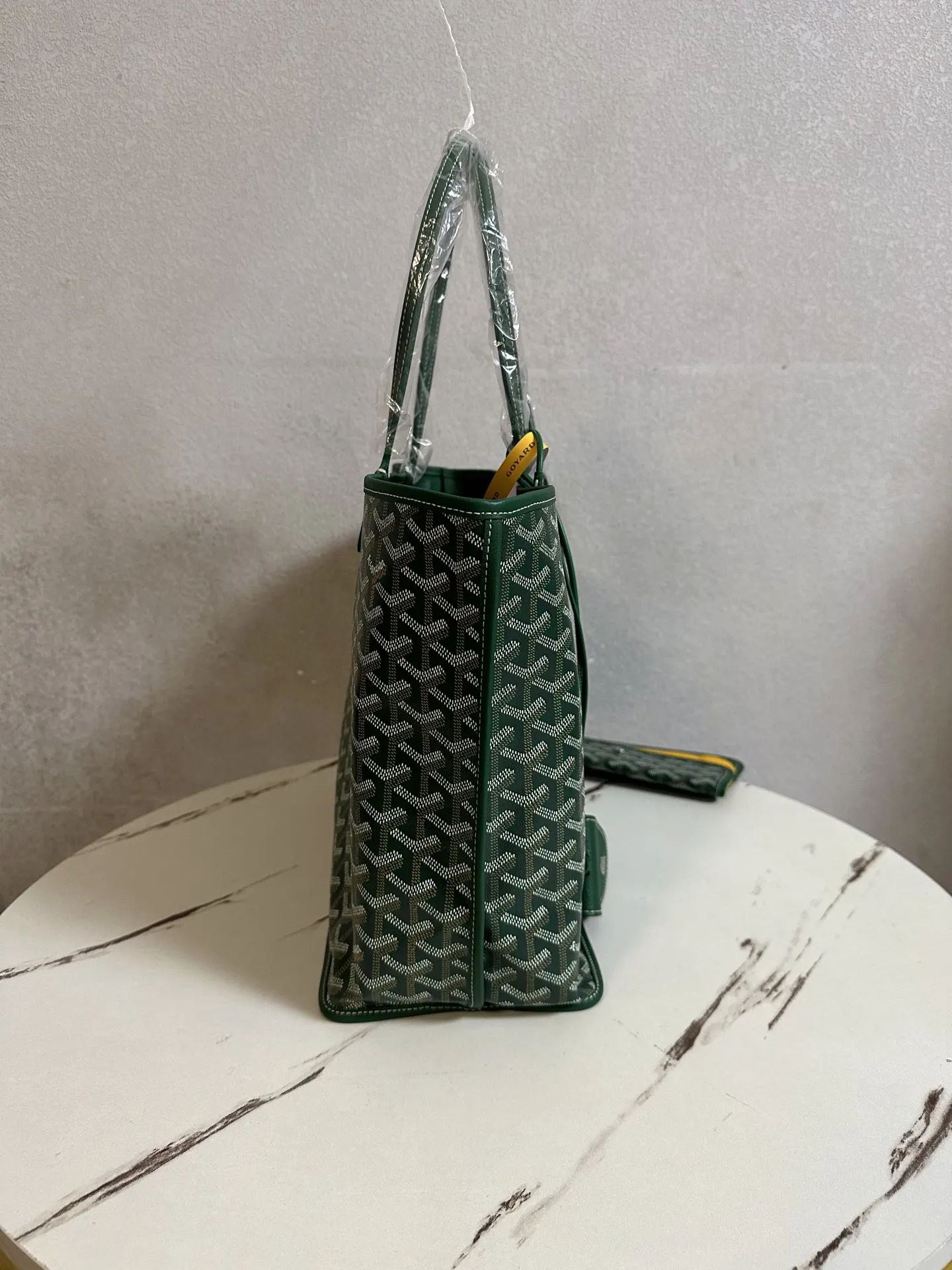 Goyard 绿色 小牛皮 托特包 大容量托特款