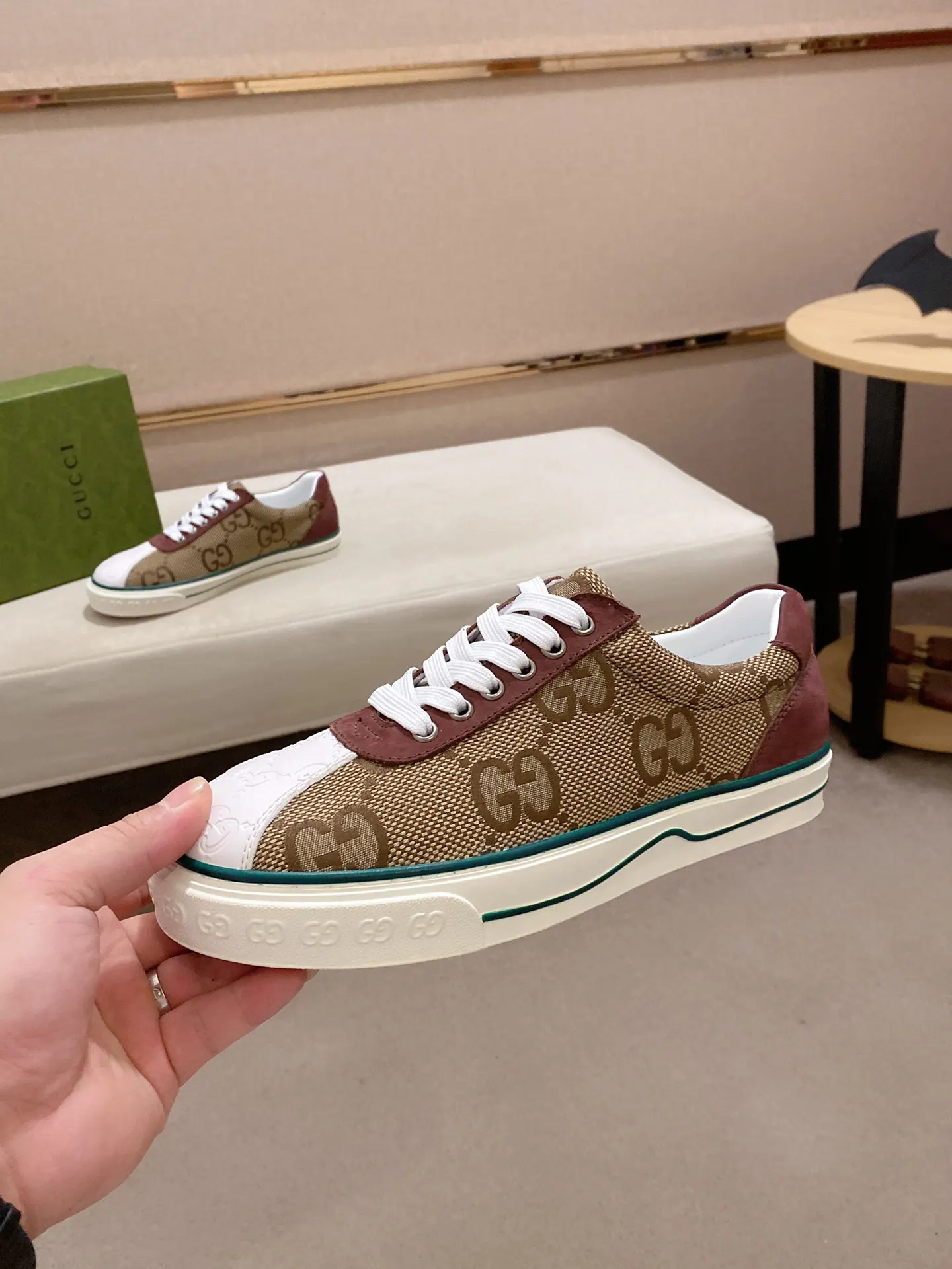 Gucci Logo休闲运动鞋 百搭款