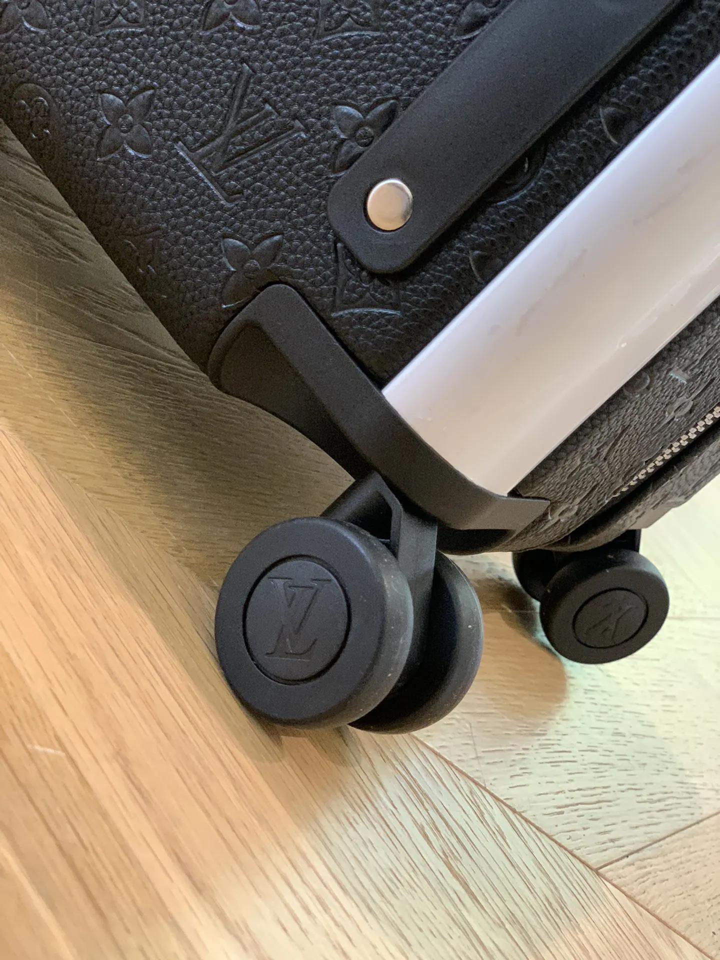 Gray Silver Suitcase Travel Lightweight