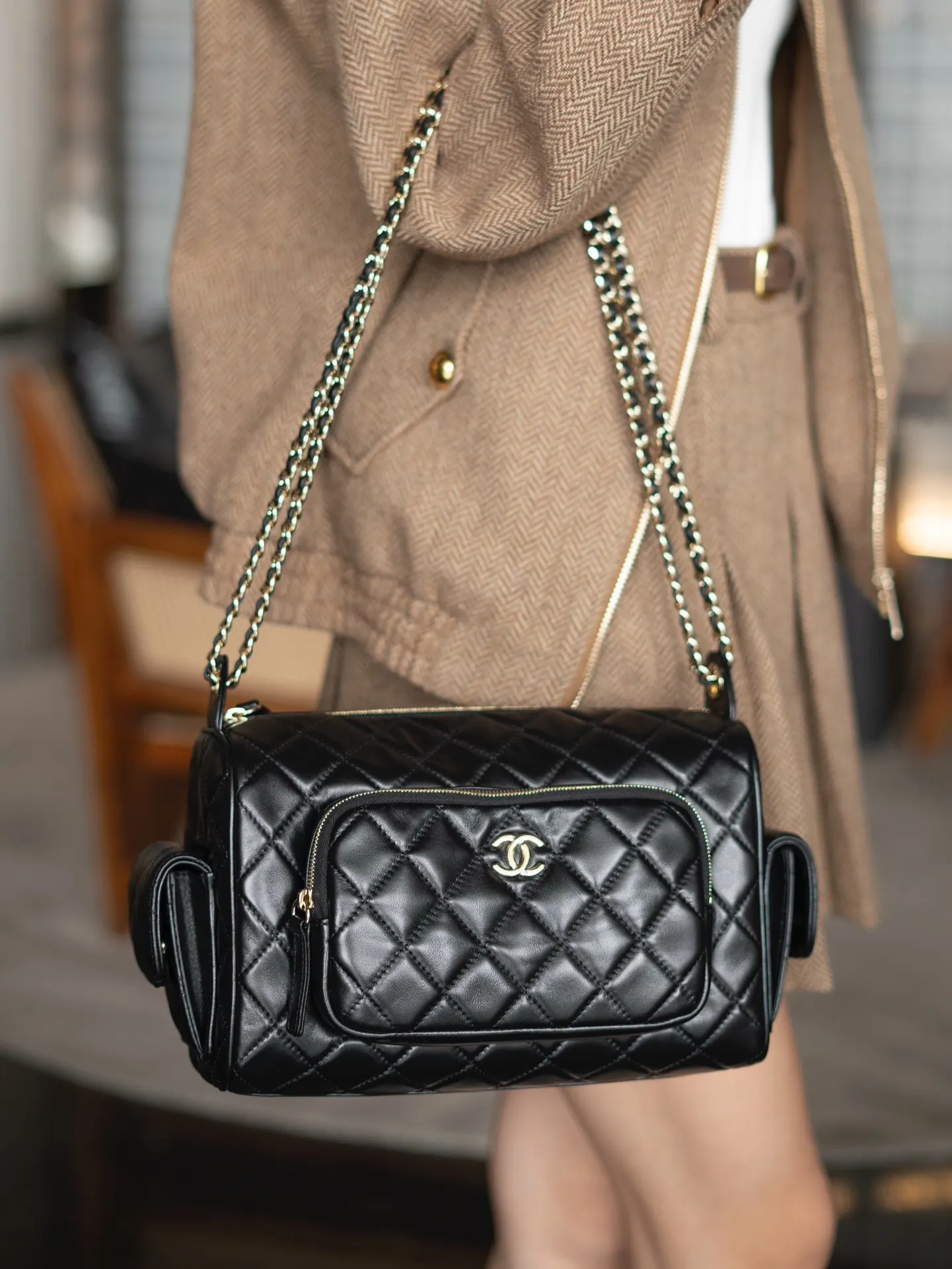 Gold Chain Bag