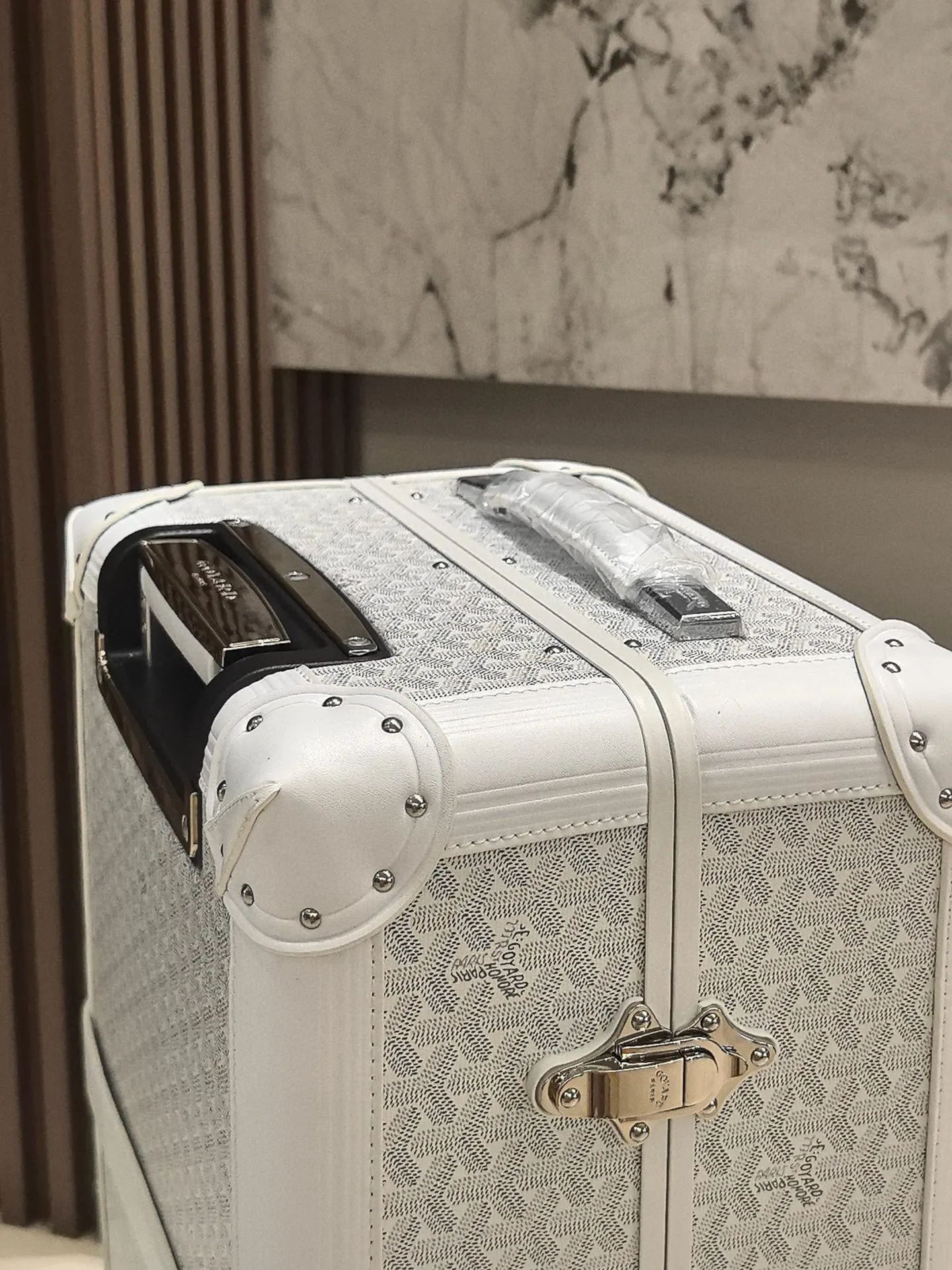 Goyard 戈雅 寸登机箱 全手工精心打造 行李箱 旅行拉杆款 輕便出行款
