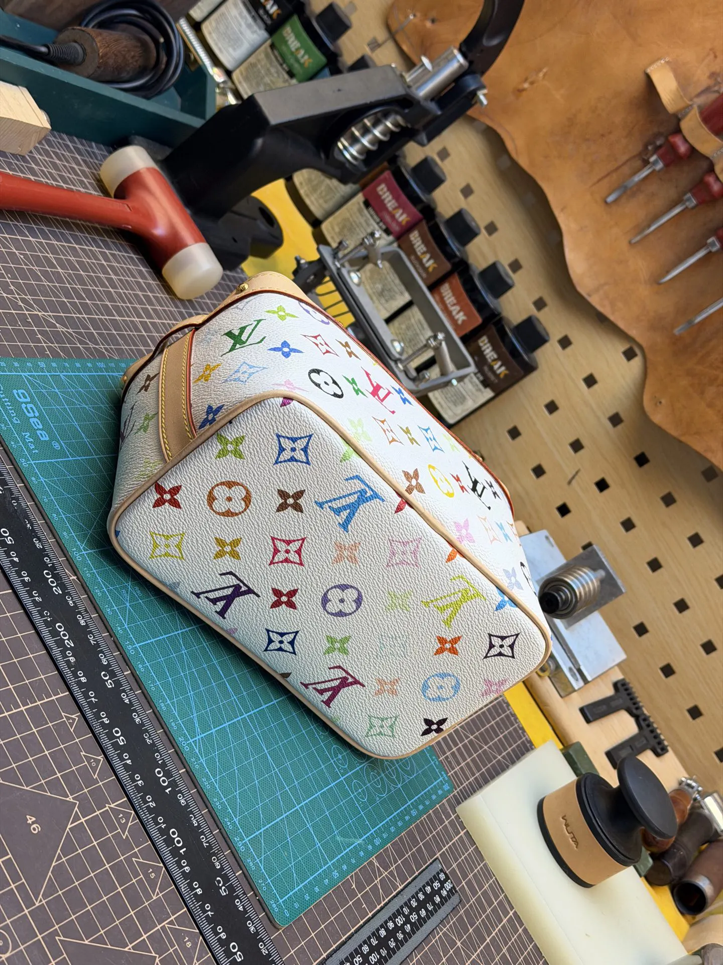 Louis Vuitton Cosmetic Pouch Leather