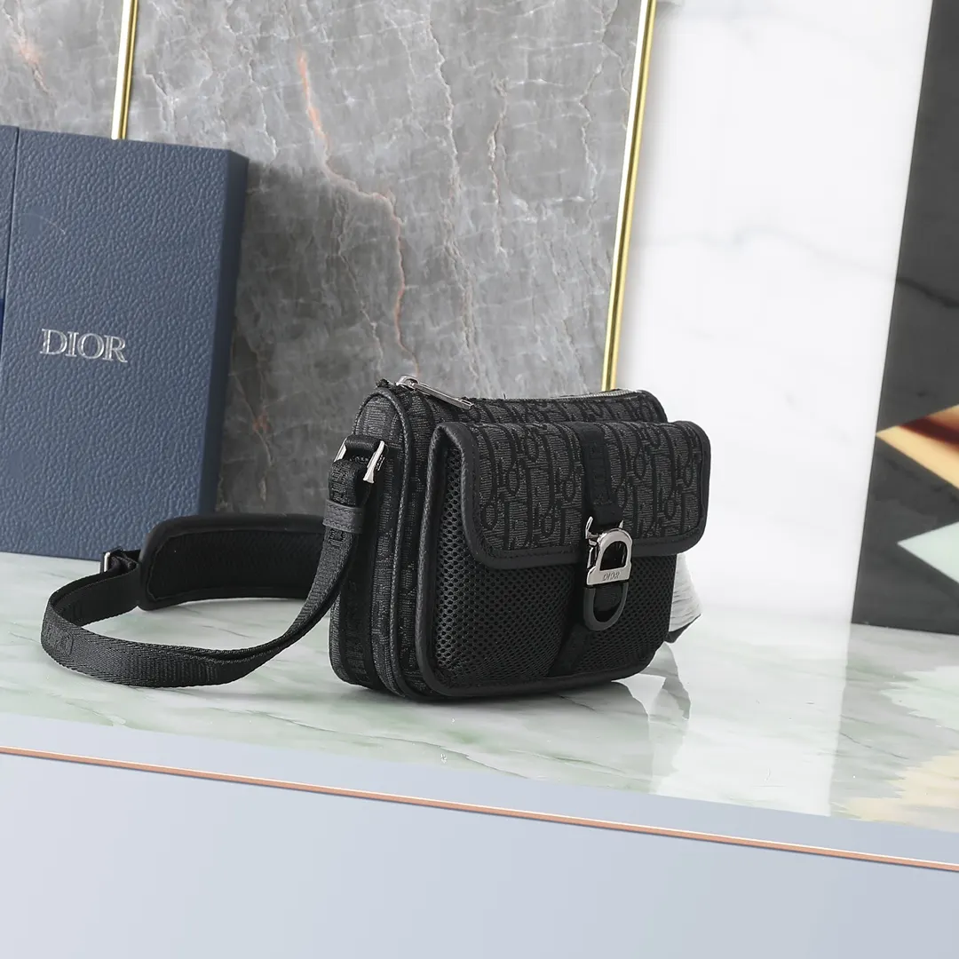 Black Beige Organizer Pouch Travel