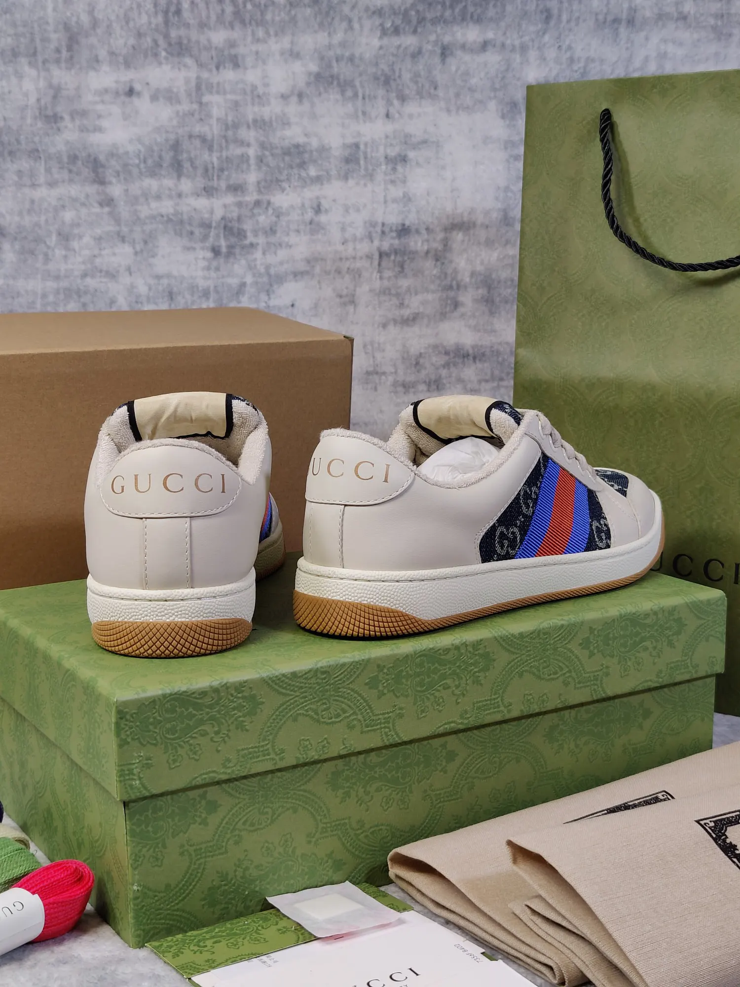 Gucci Logo休闲运动鞋 百搭款