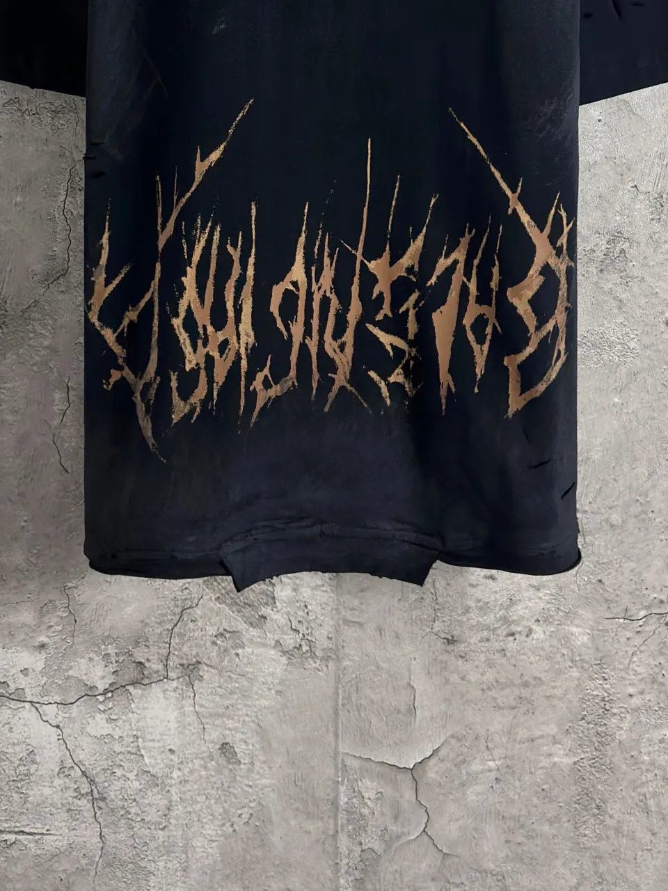 Balenciaga 黑色 短袖T恤