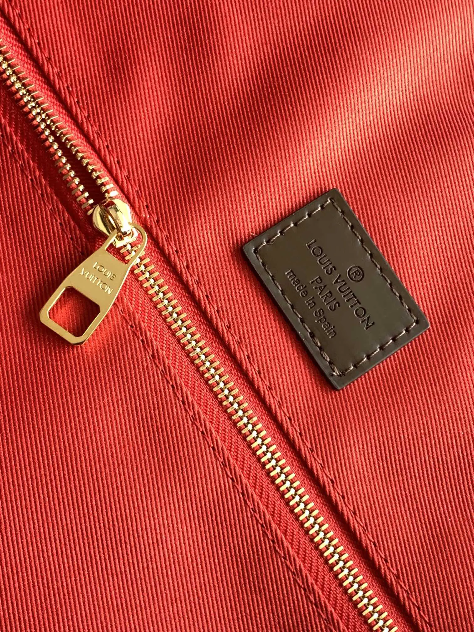 Monogram Shoulder Bag Leather
