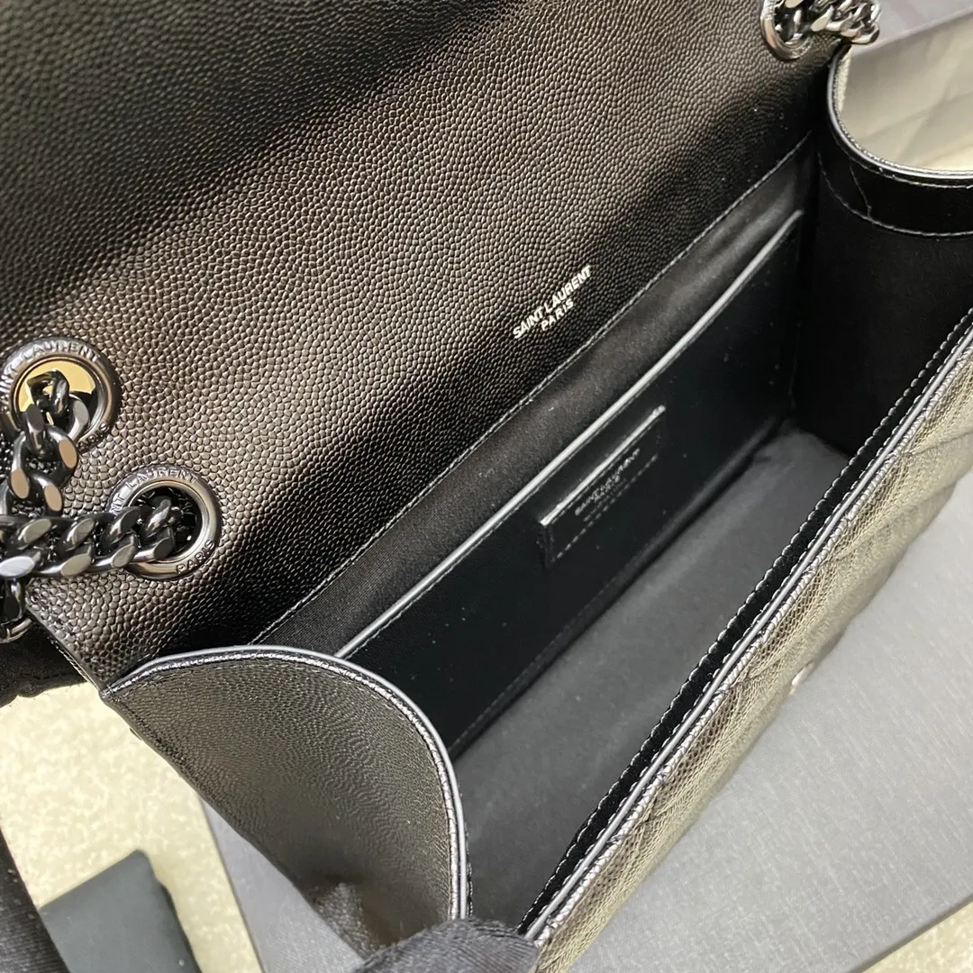 Black Chain Bag Leather Image 9 Black Chain Bag Leather Image 9