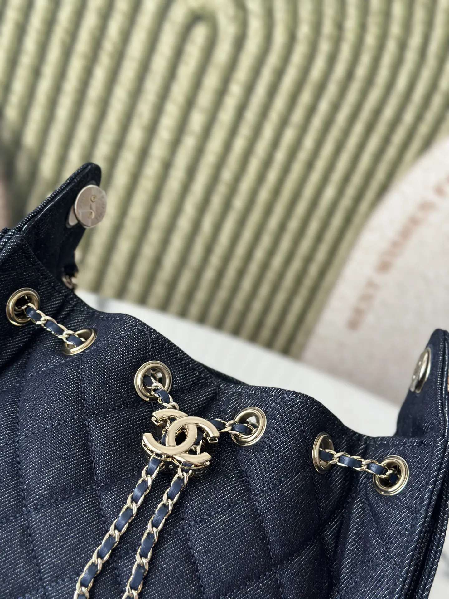 CHANEL Hobo 牛仔 腋下包 复古腋下背款