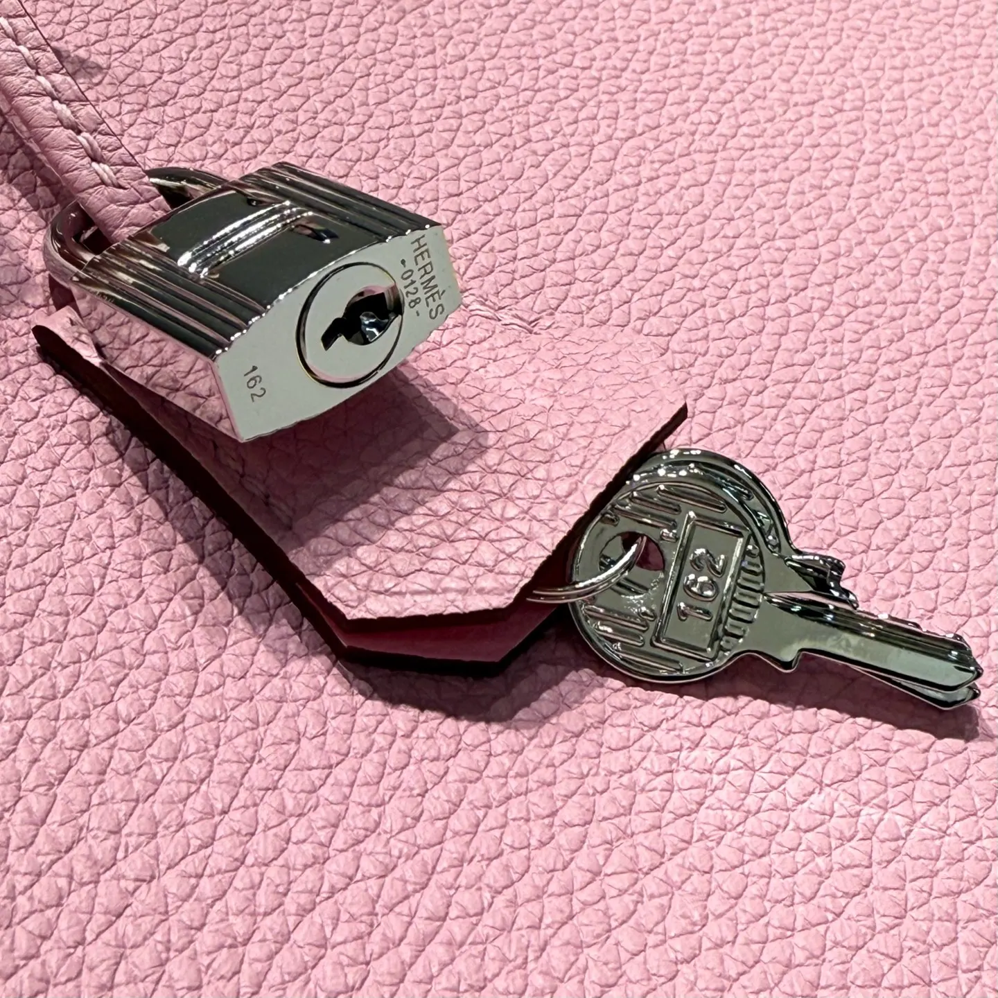 Hermès Birkin 锦葵紫 Togo牛皮 手提包 25cm