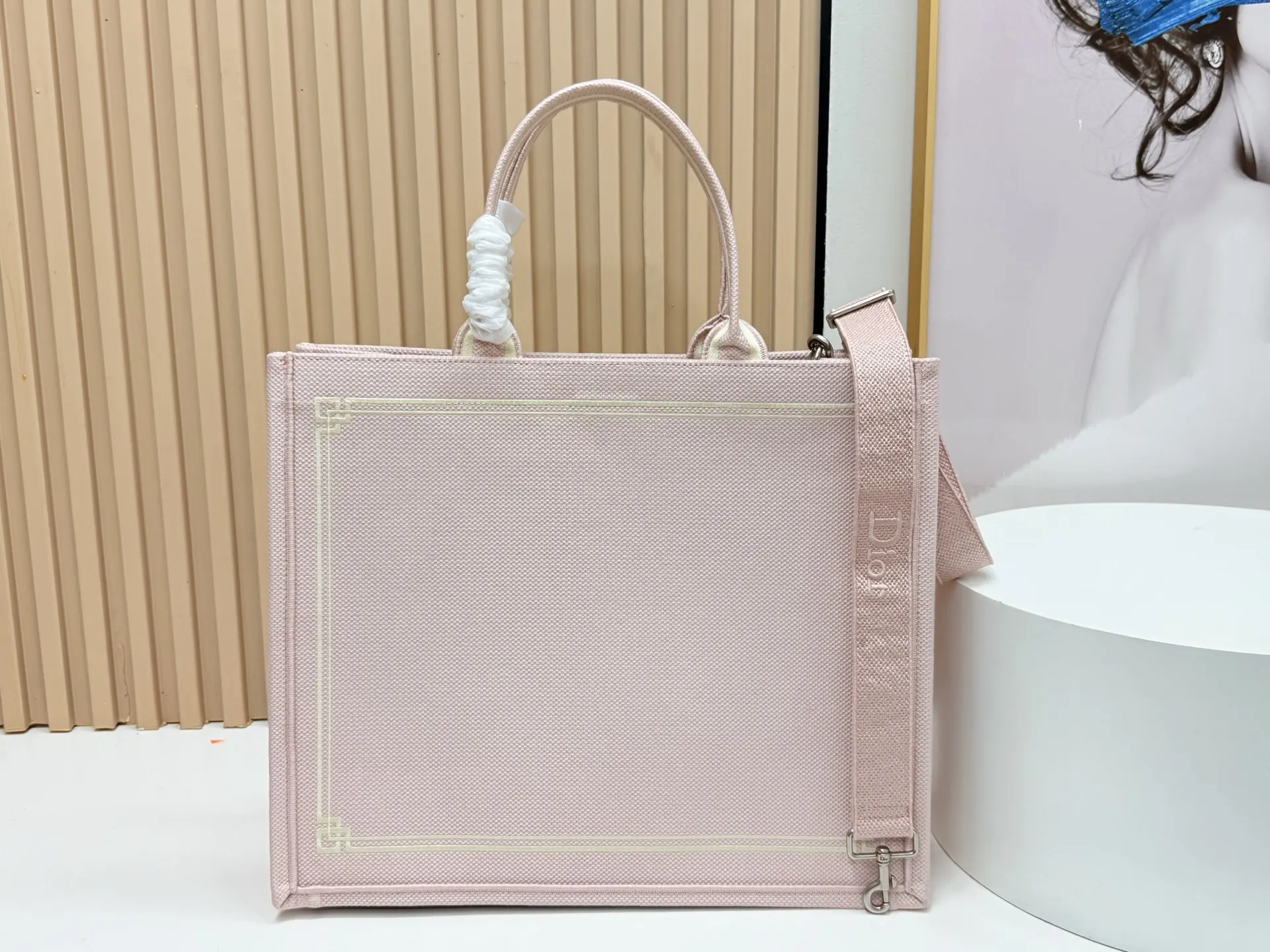 Dior Book Tote 帆布 托特包 大容量托特款